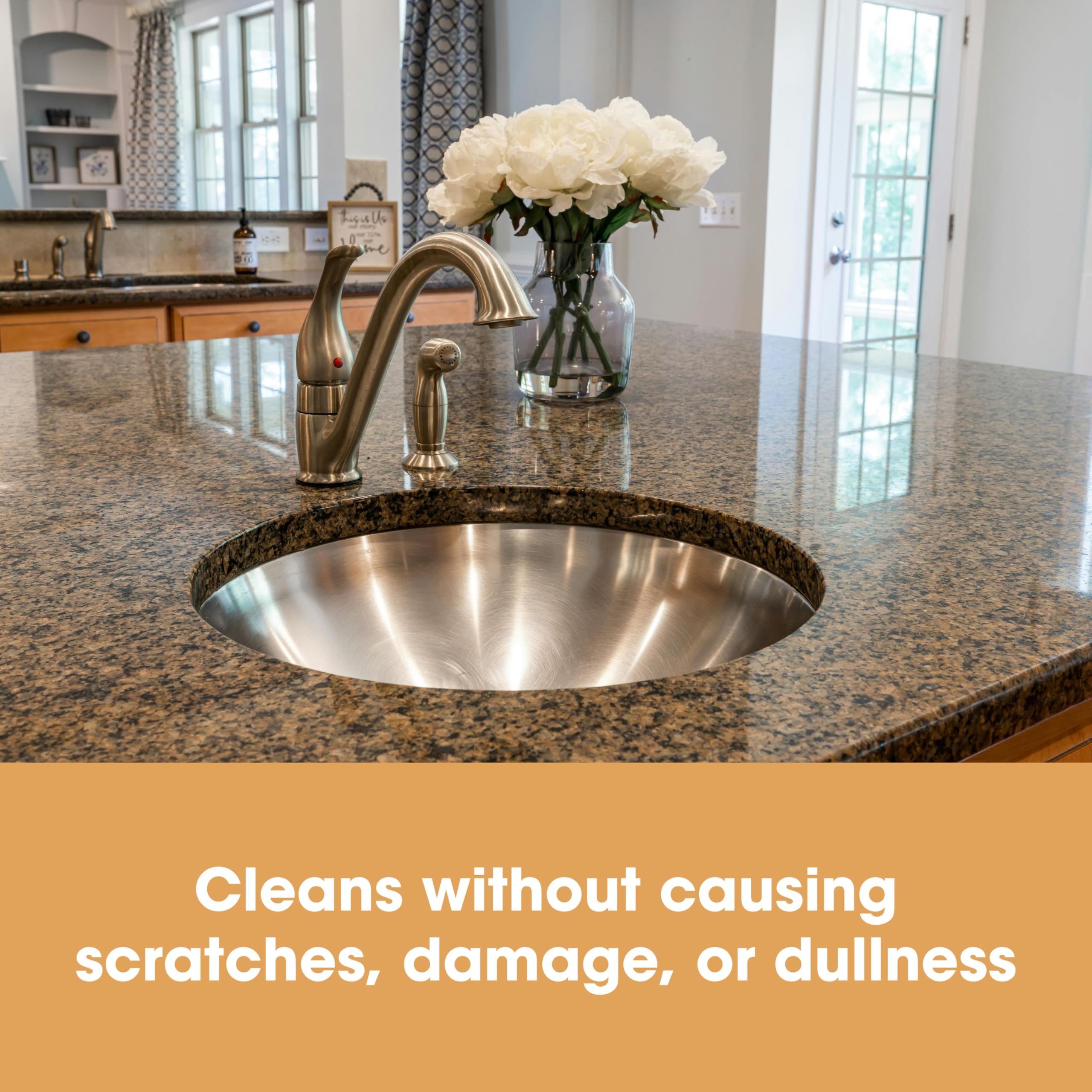 Furniture Clinic Granite & Quartz Spray Cleaner for Kitchen Worktops - 500ml | Streak-Free Finish 5