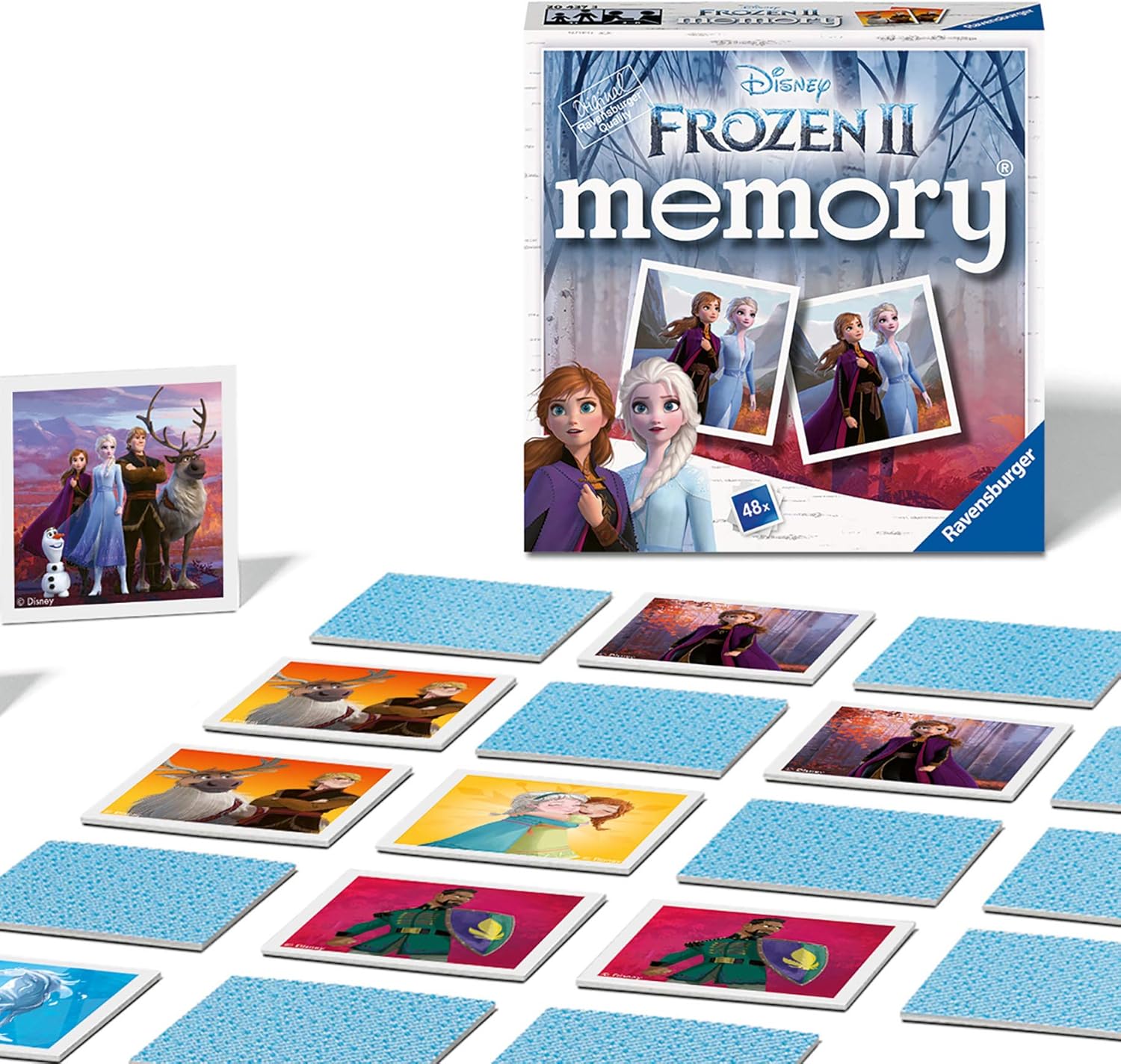Ravensburger Disney Frozen 2 Mini Memory Matching Card Game 1
