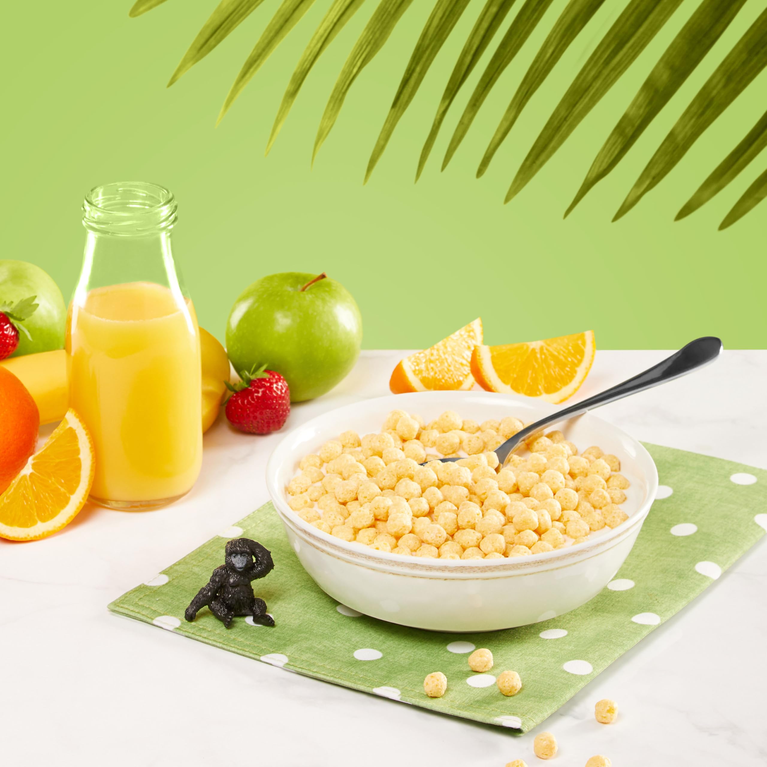 Nature's Path EnviroKidz Gorilla Munch Organic Gluten Free Corn Puffs Cereal 3