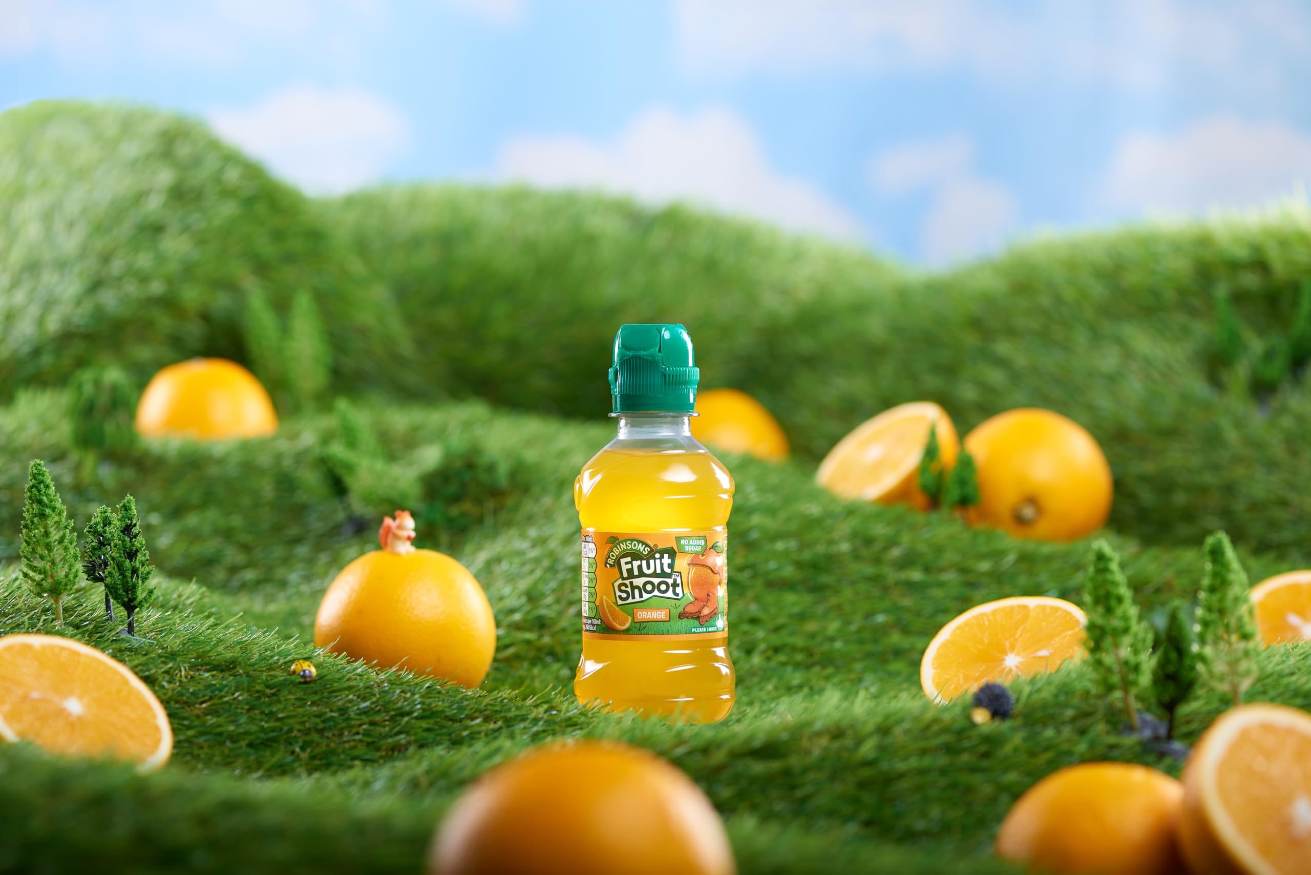 Robinsons Fruit Shoot Orange Low Calorie Soft Drink, 4 x 200ml 8