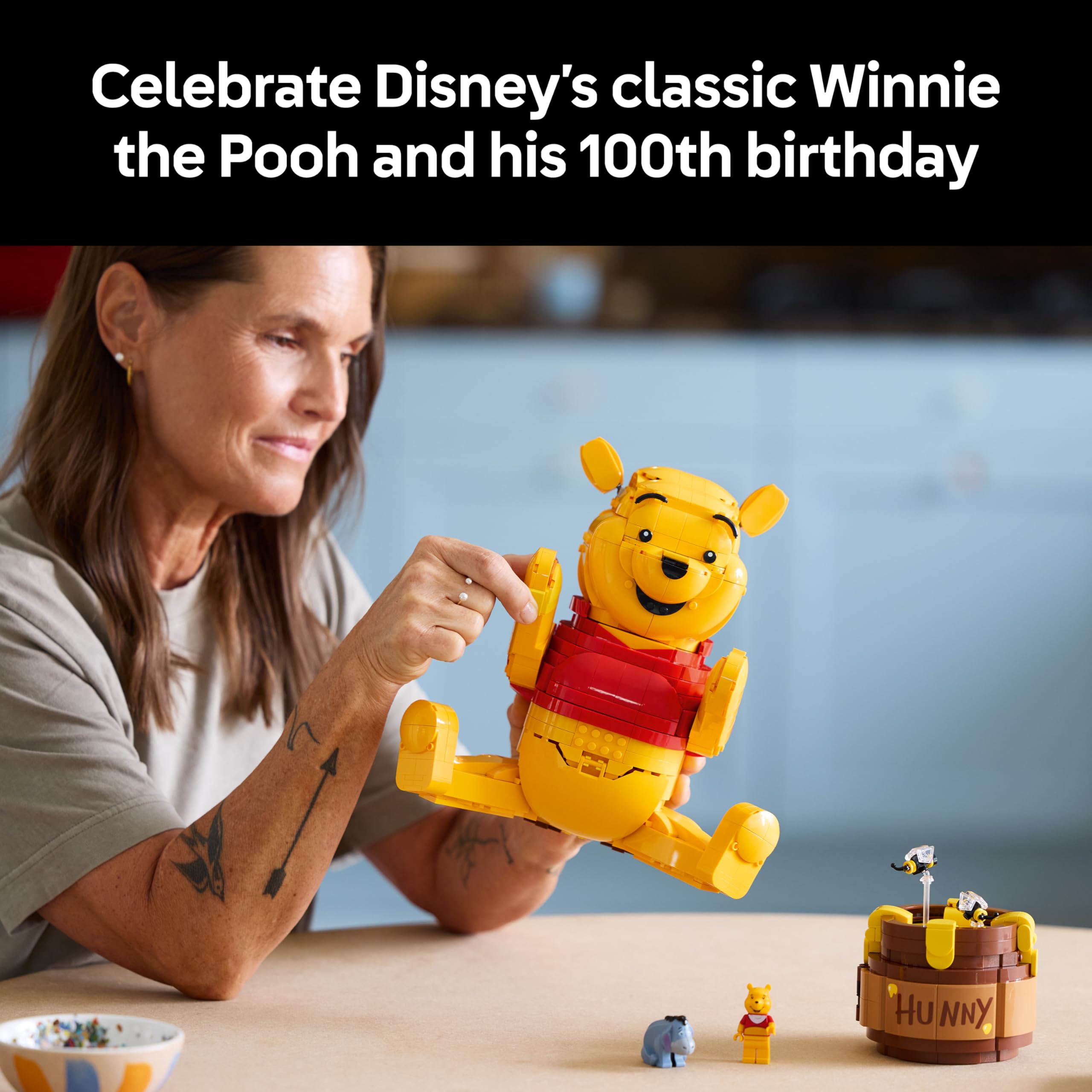 LEGO Disney Winnie the Pooh Building Set 43300 | Display Model for Adults 18+ 3