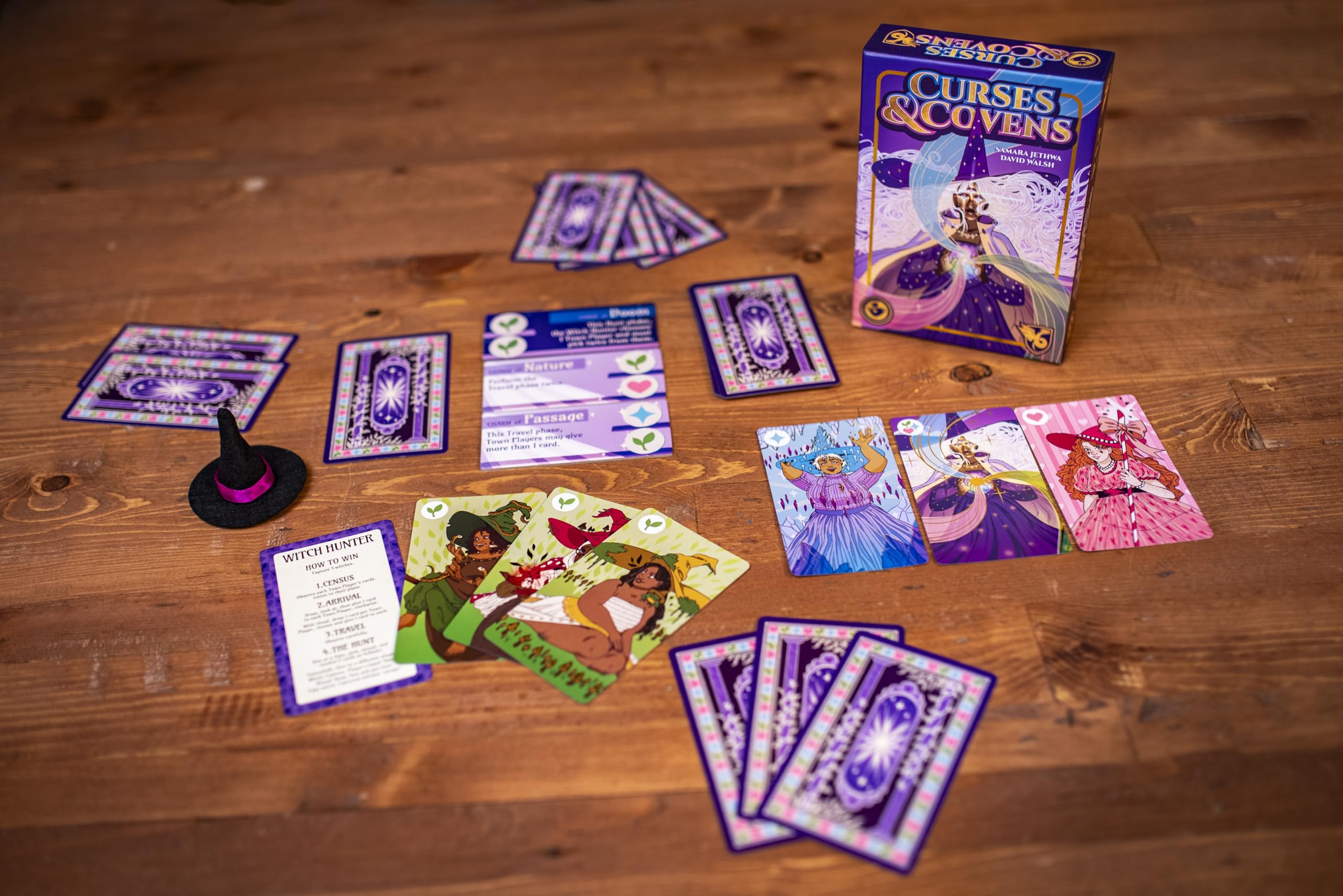 Good Games Publishing Curses & Covens - All-Vs-One Card Game | 4-6 Players | Ages 10+ 5