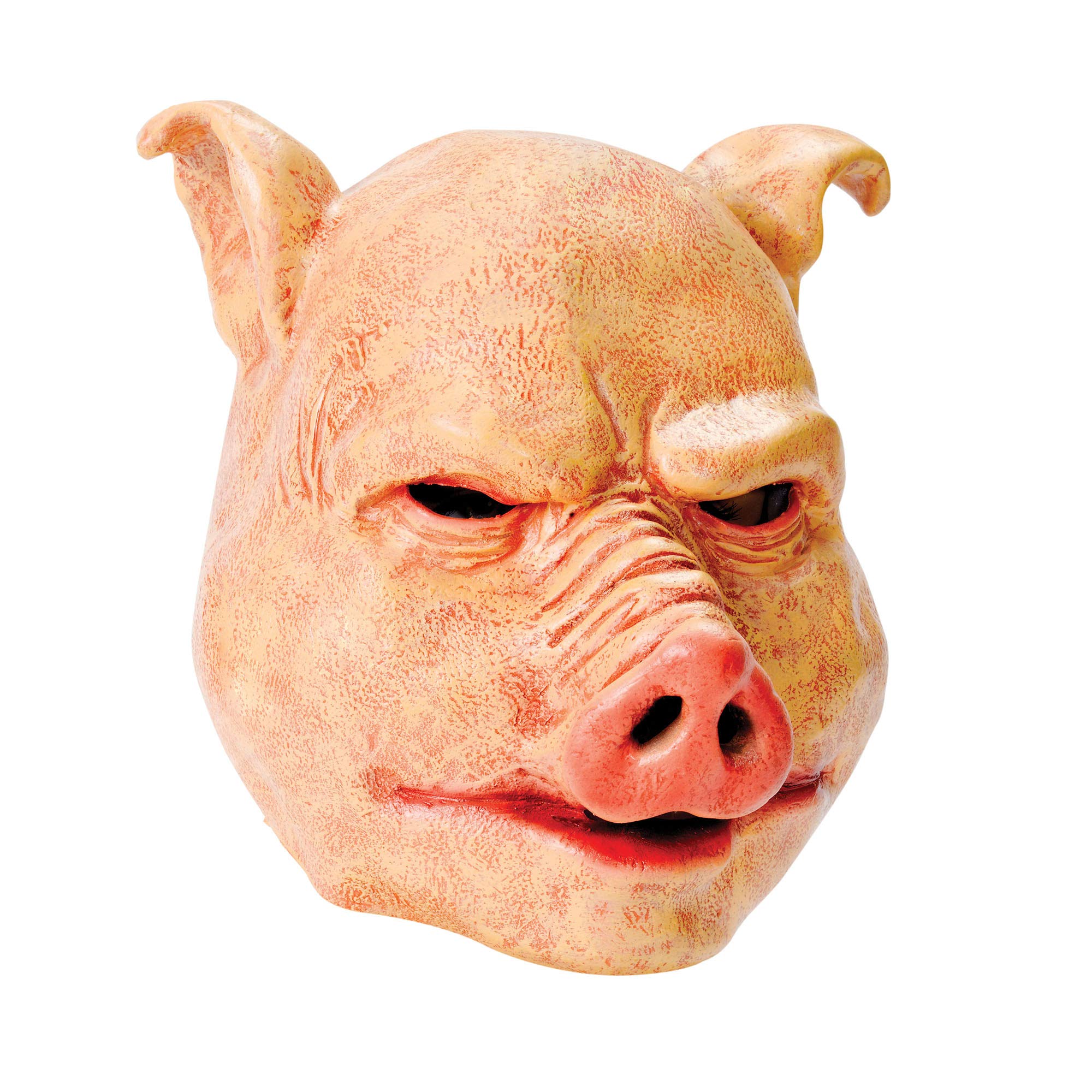 Bristol Novelty Horror Pig Mask - Realistic Latex Costume Accessory | One Size, Pink 1