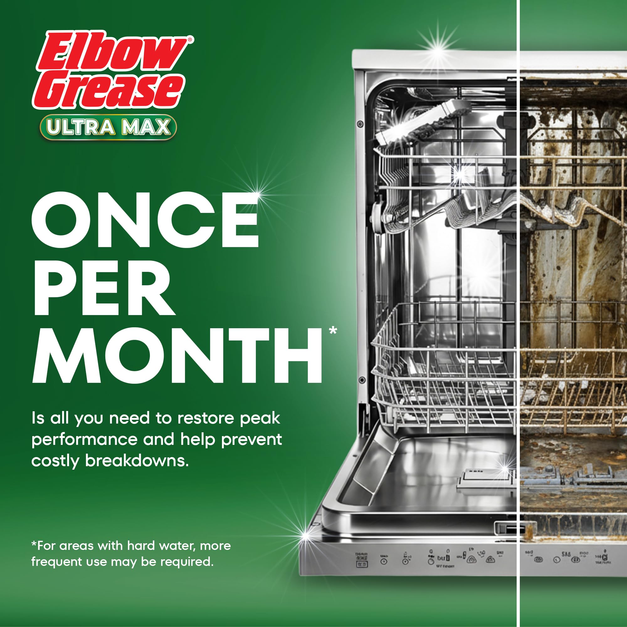 Elbow Grease Ultra Max Dishwasher Cleaner - Tough on Grease & Limescale | 250 ml Liquid 5