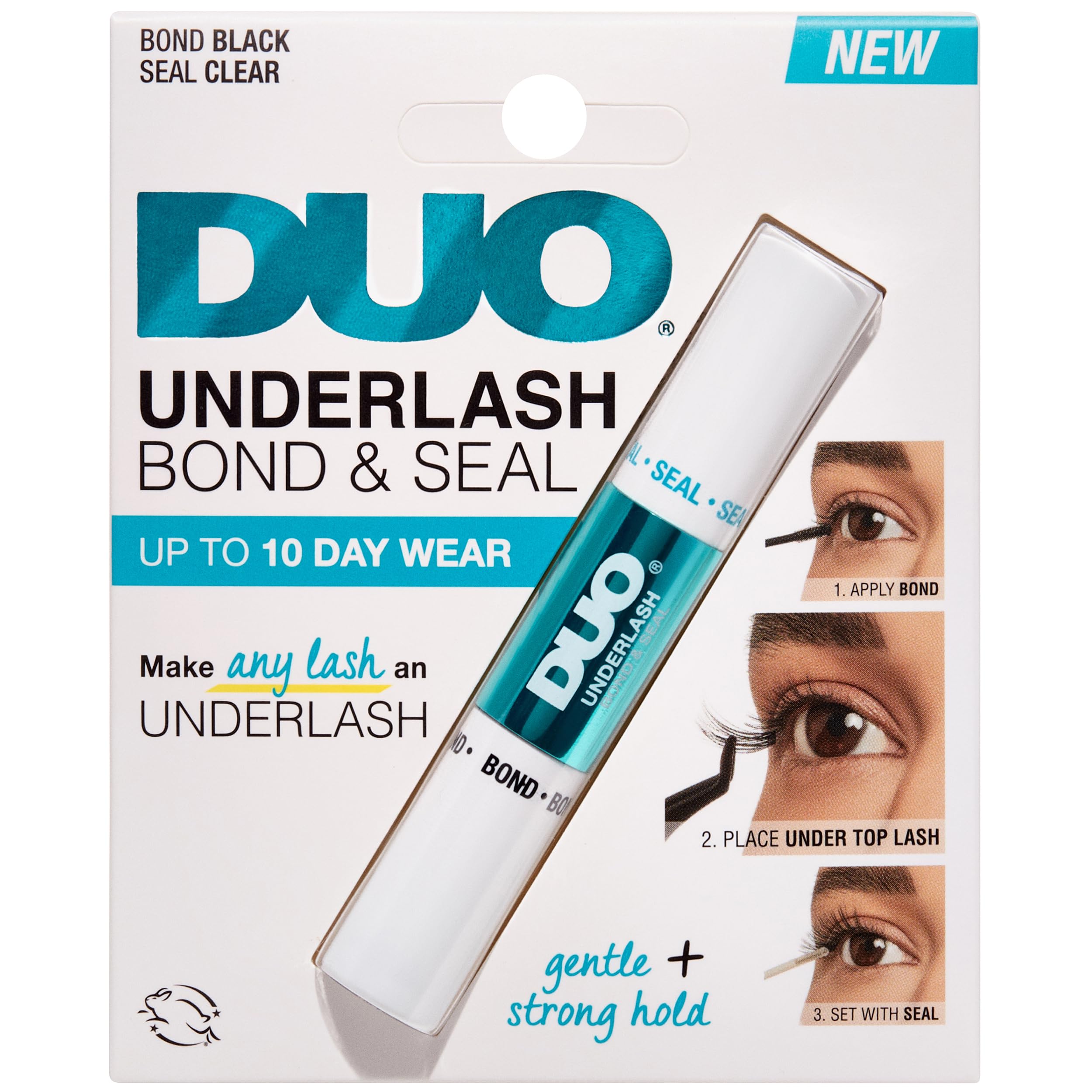 Duo Underlash Bond & Seal Lash Glue - Up to 10 Day Wear, Clear Formula, 5g