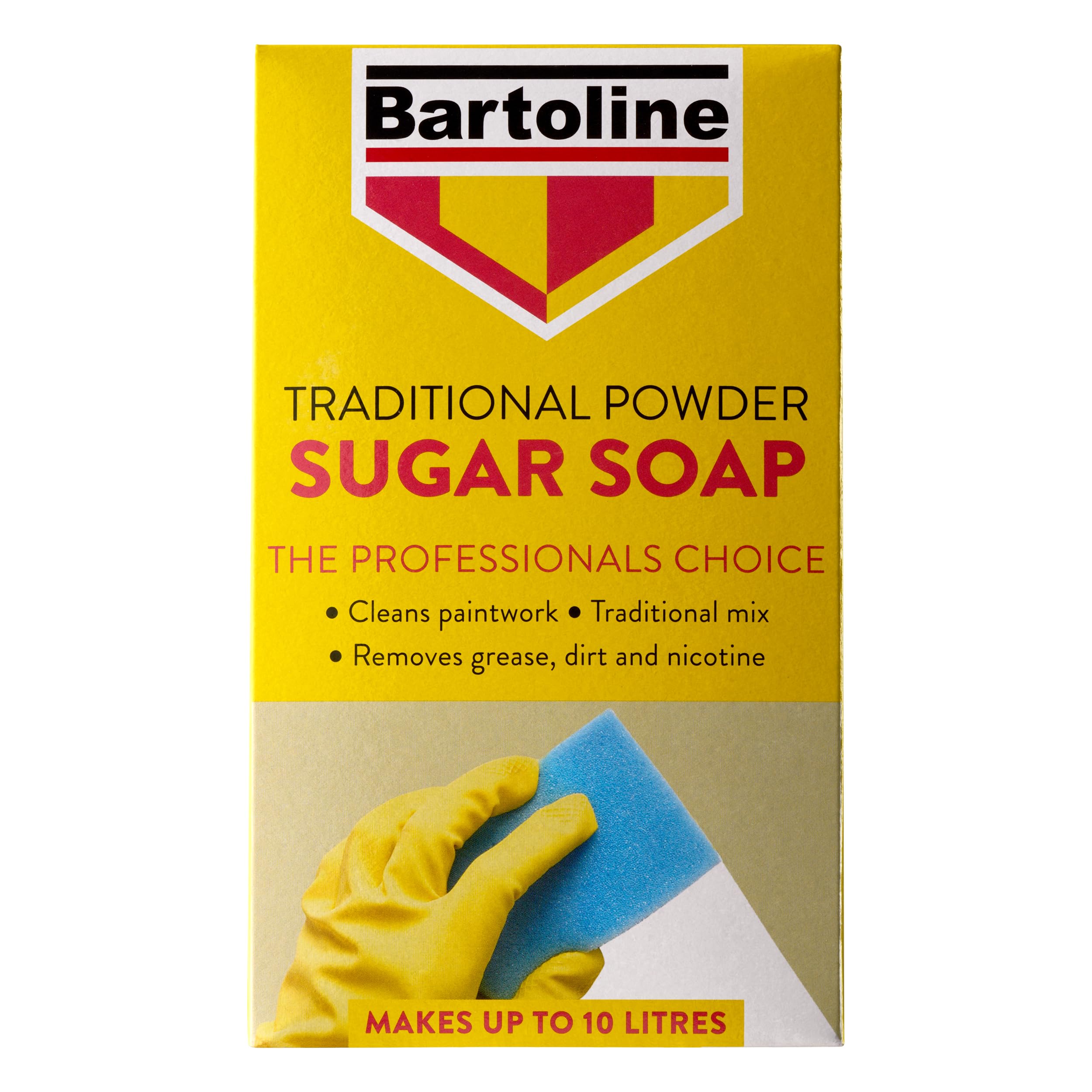 Bartoline - Traditional Sugar Soap 500g Surface Cleaner for Paint Prep & Heavy-Duty Cleaning