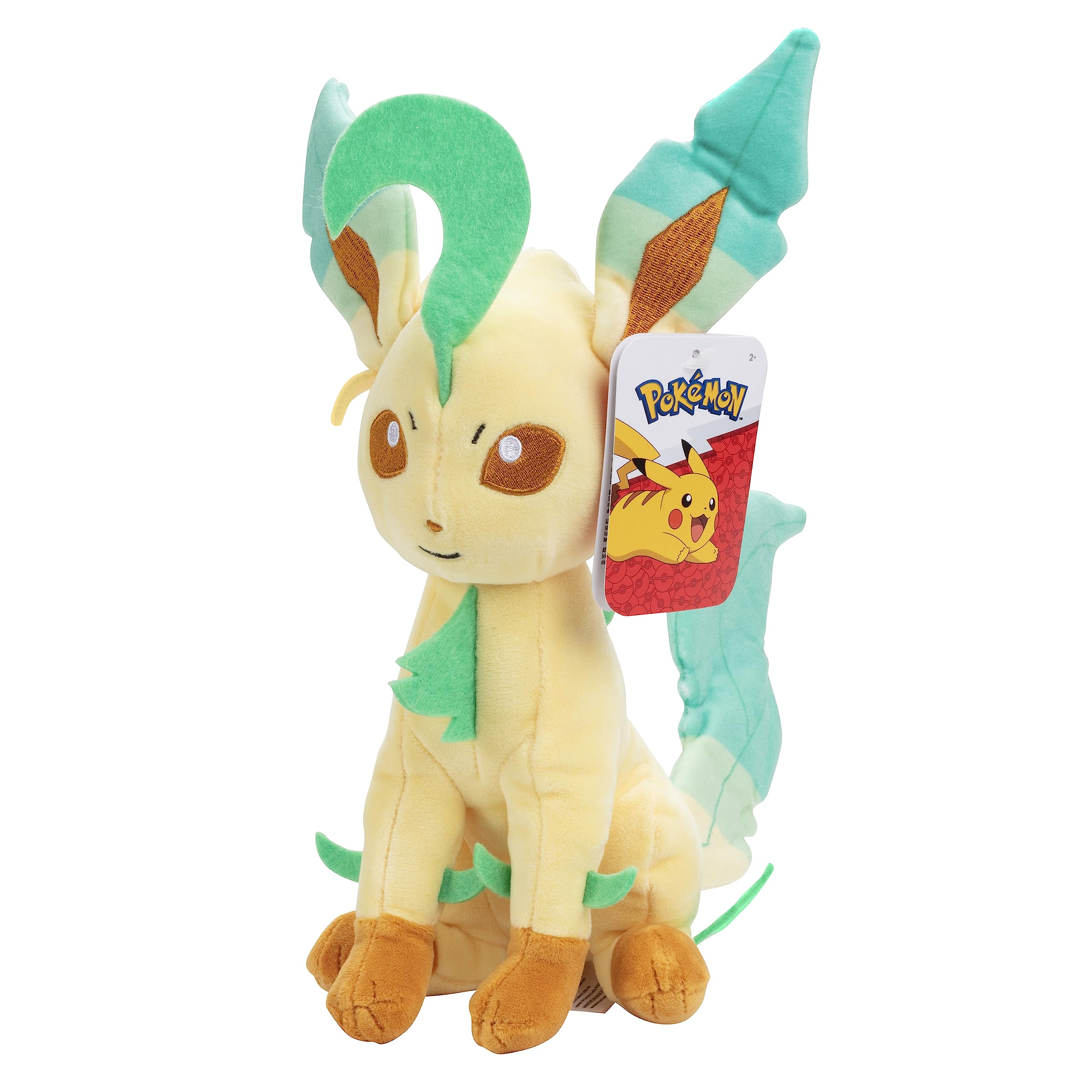 Pokémon Leafeon Stuffed Animal Plush - 8-Inch Soft Polyester Toy | Unisex Children 1