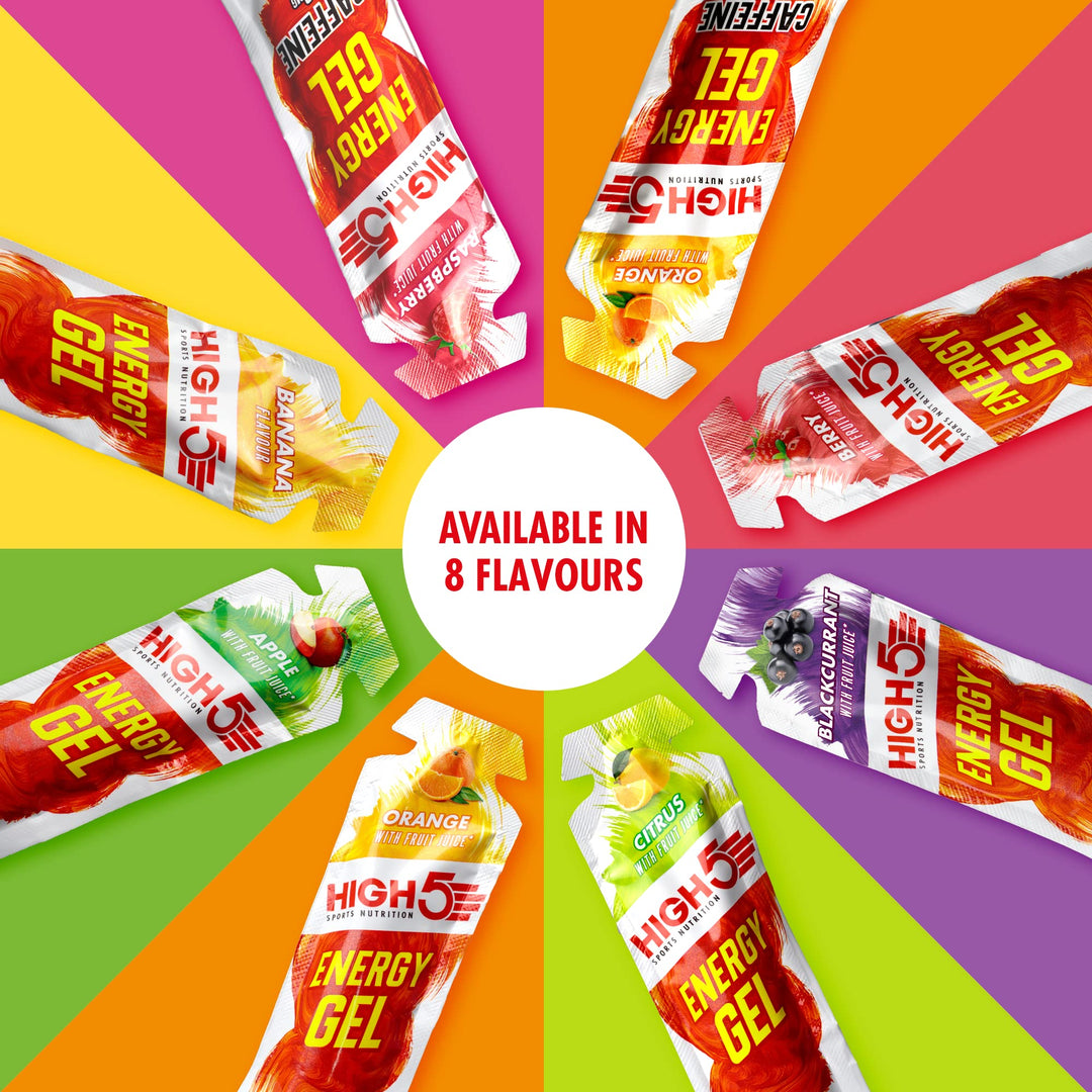 HIGH5 Energy Gels - Quick Release Sports Gels to Power Muscles for Peak Per