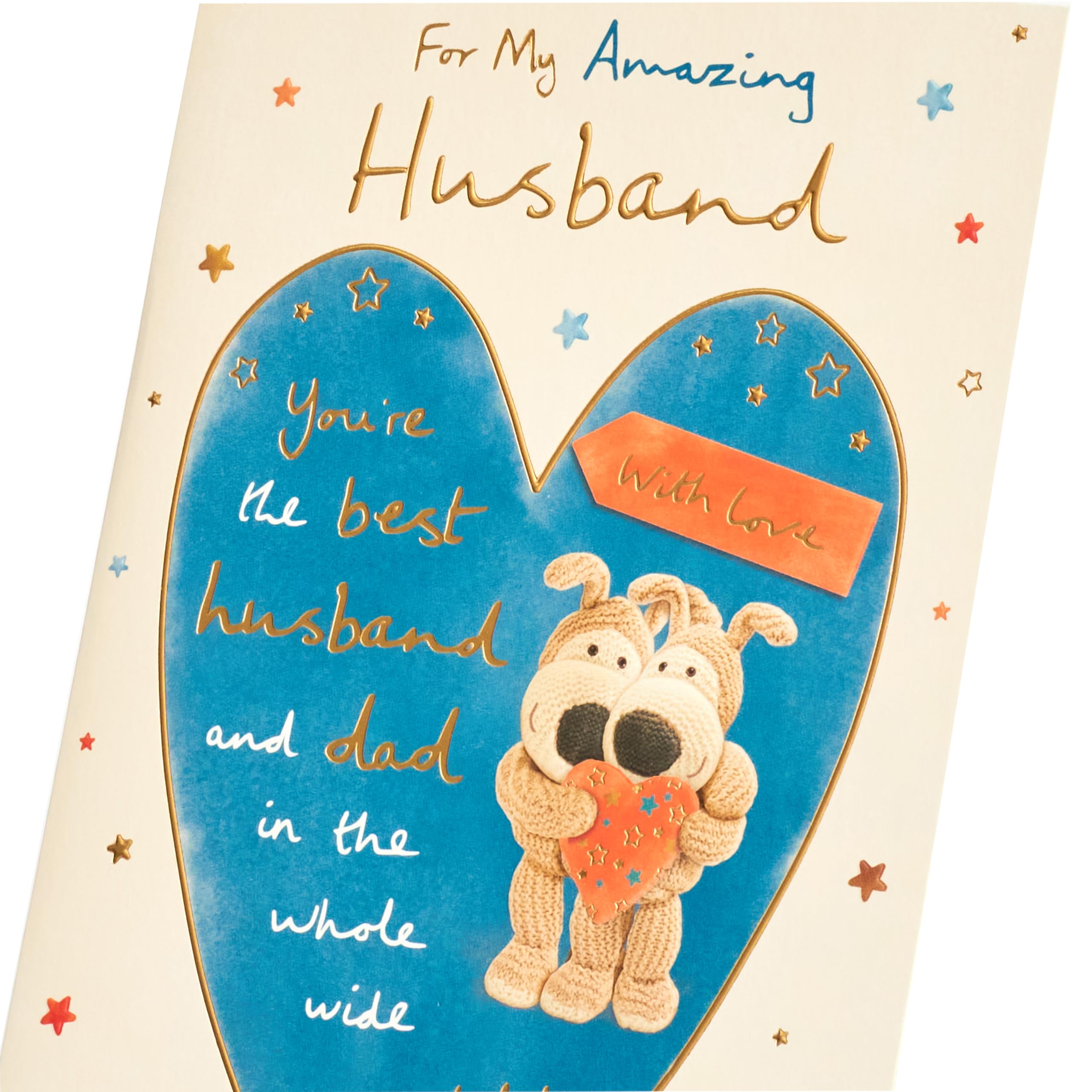 Boofle Father's Day Card for Husband, Dad, Grandad | FSC Certified | 14.9 x 22.9 cm 4