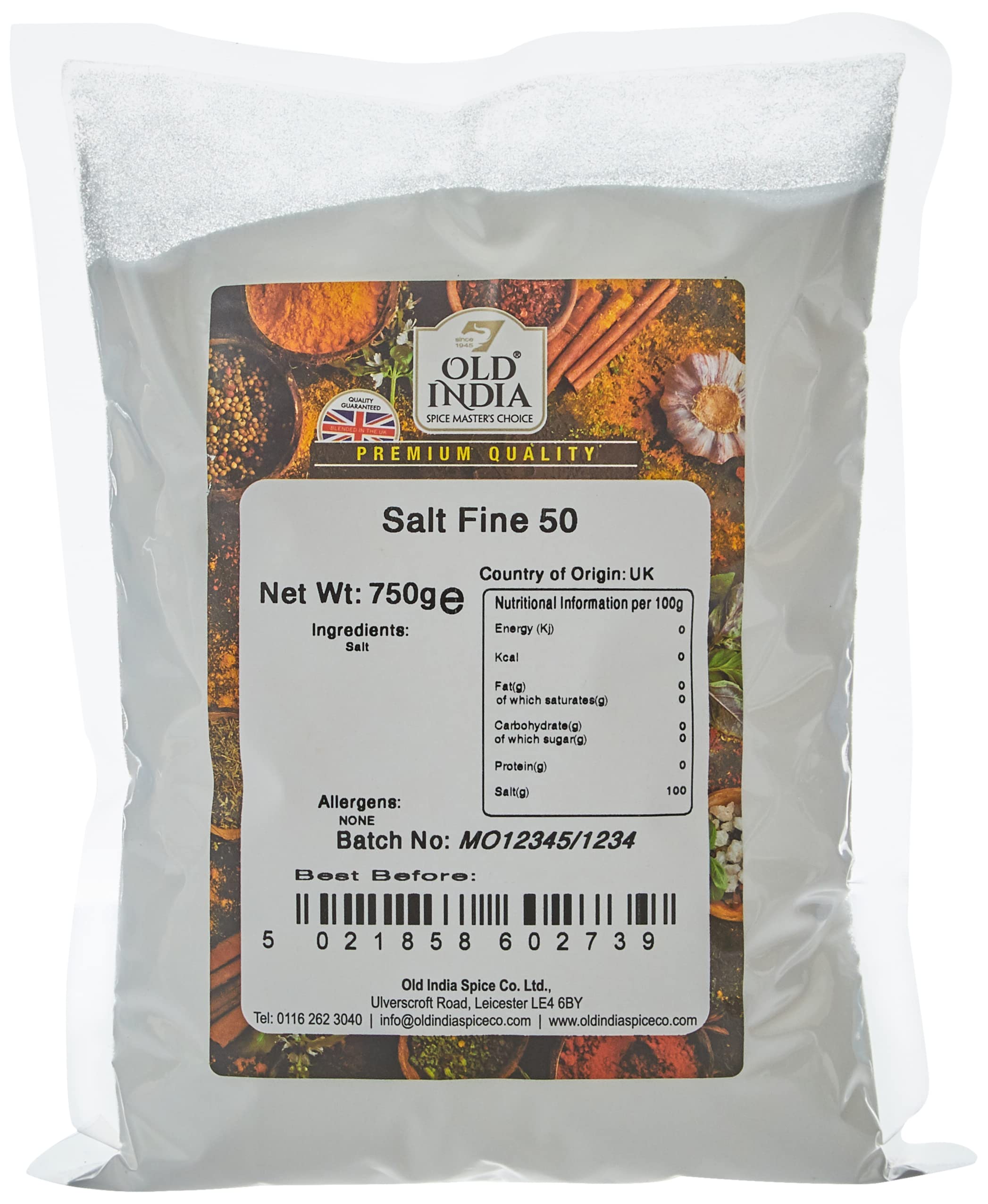 Old India Fine Salt 750g 1