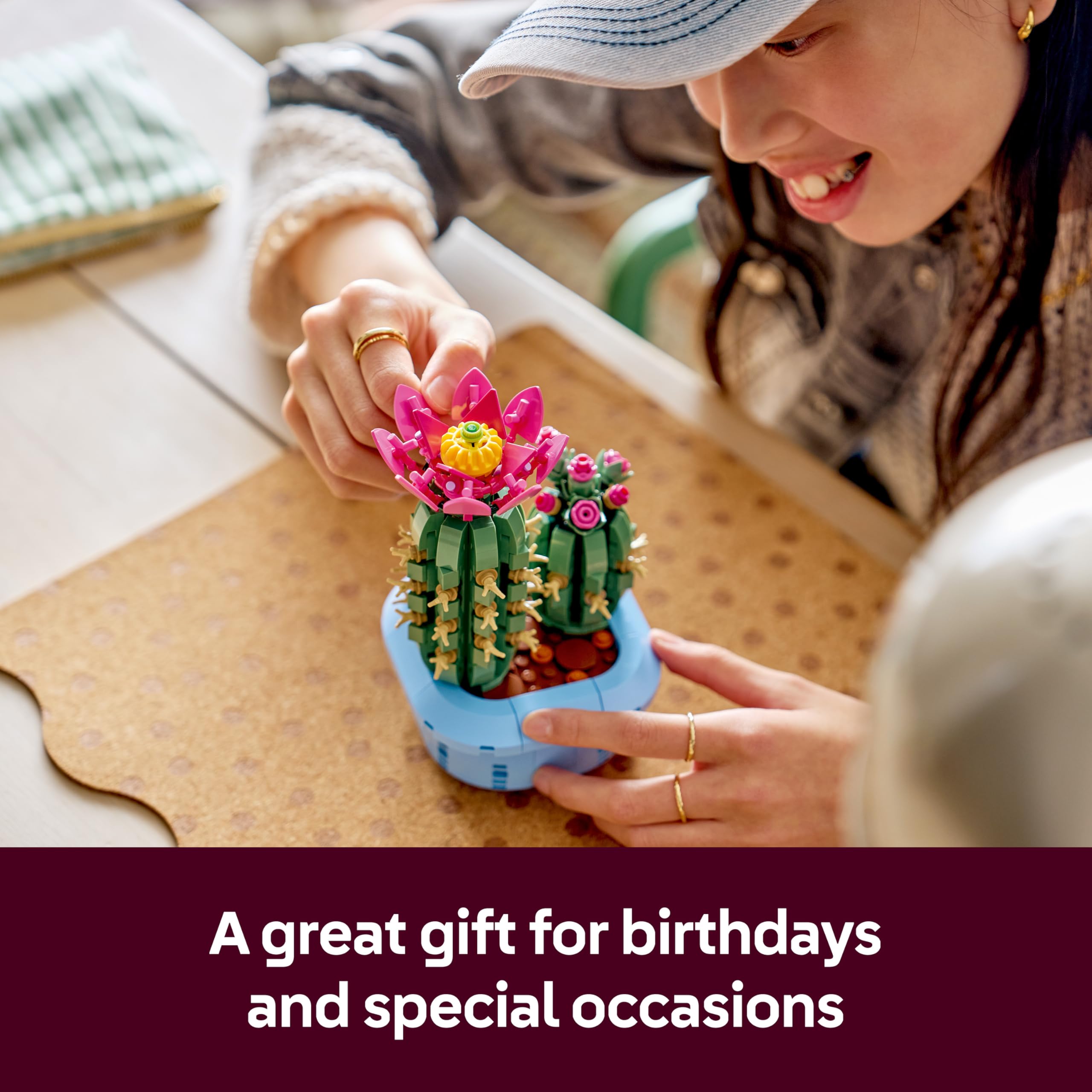 LEGO Botanicals Flowering Cactus Building Set 11509 - 482 Pieces | Ages 9+ | Multicolor 6