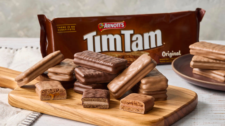 Tim Tam - Original Milk Chocolate Coated Biscuit Bars (163g)
