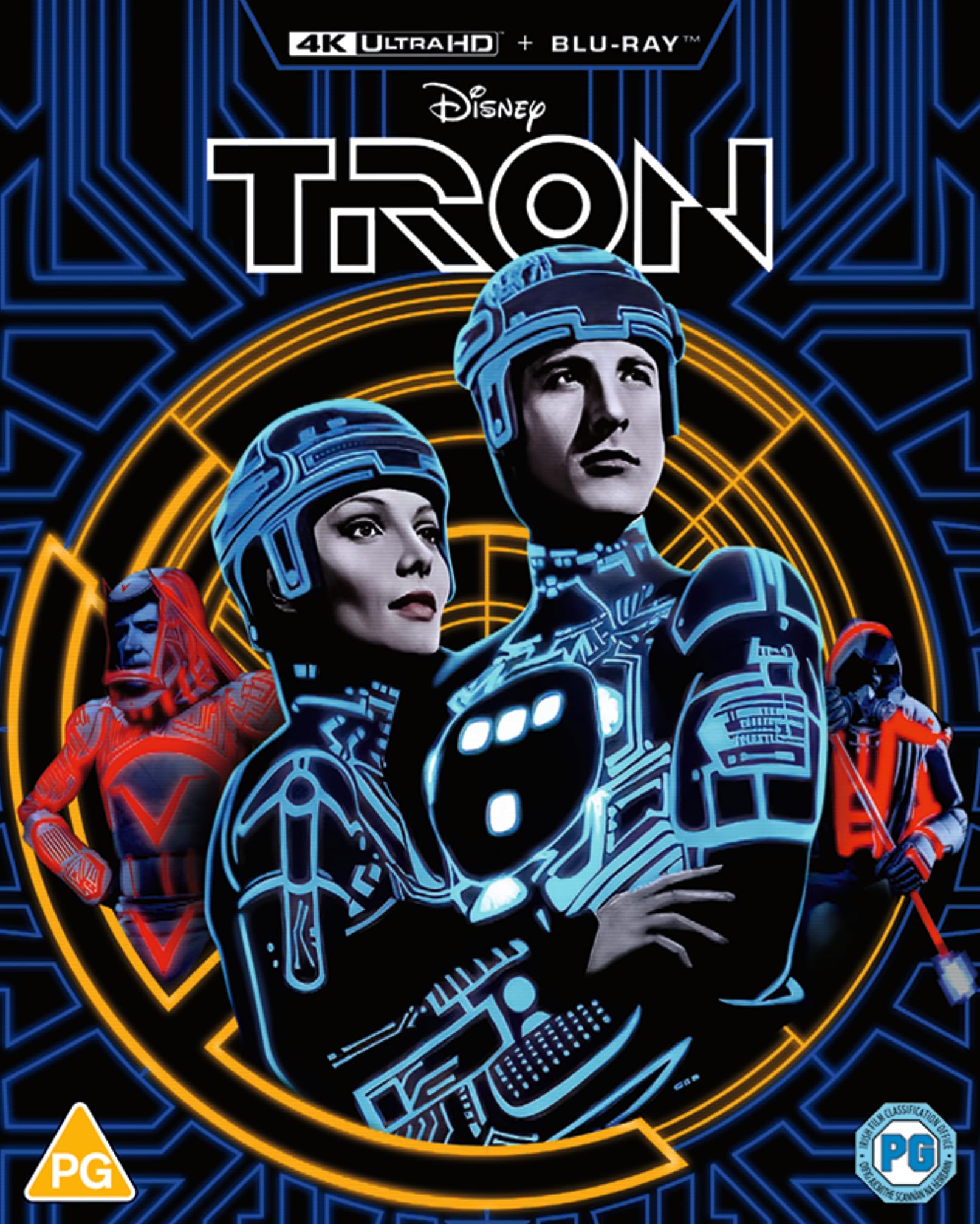 Disney's Tron (1982) 4K Ultra HD/BD [Blu-ray] [Region Free] 1
