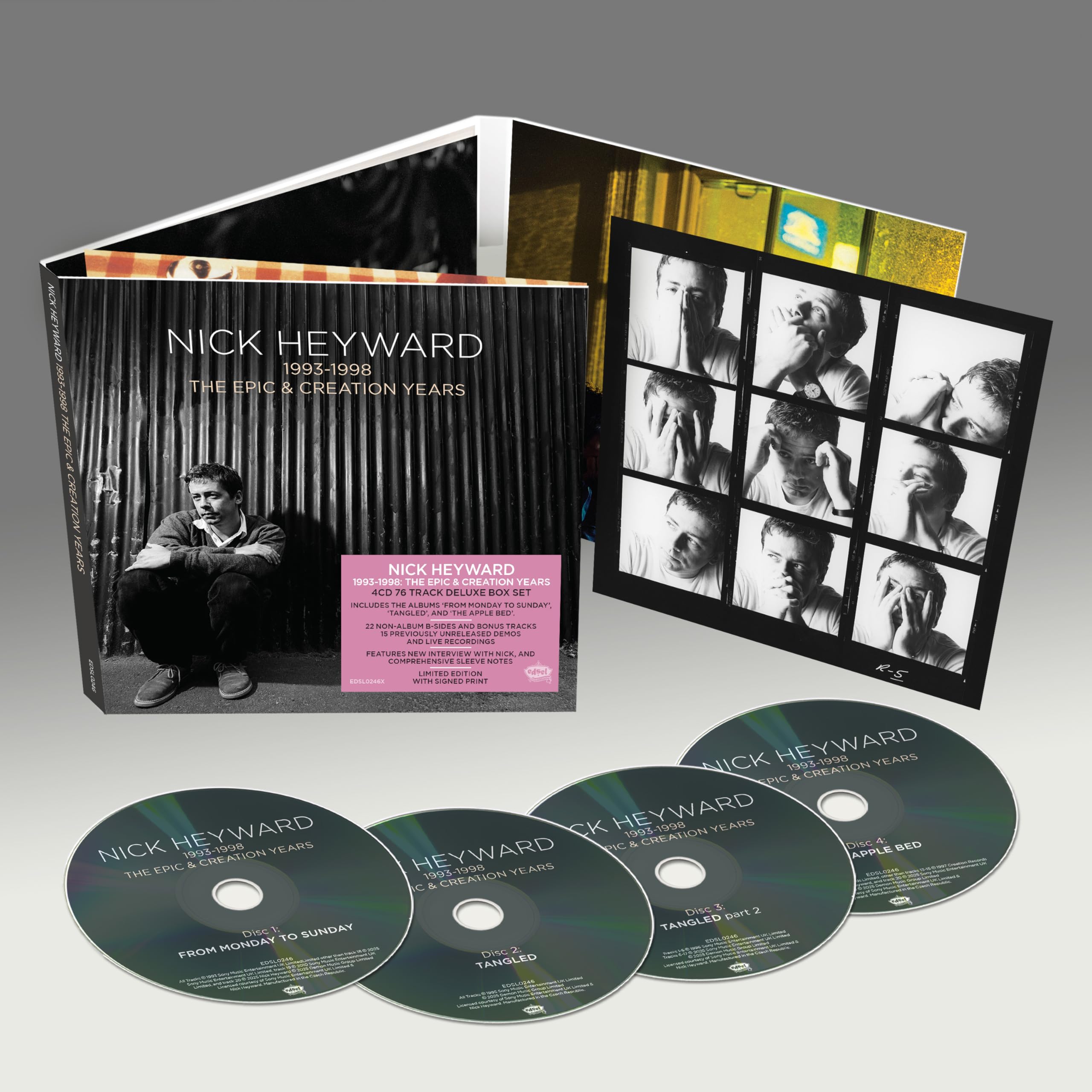 Nick Heyward - Epic & Creation Years Signed Edition Deluxe Packaging 5