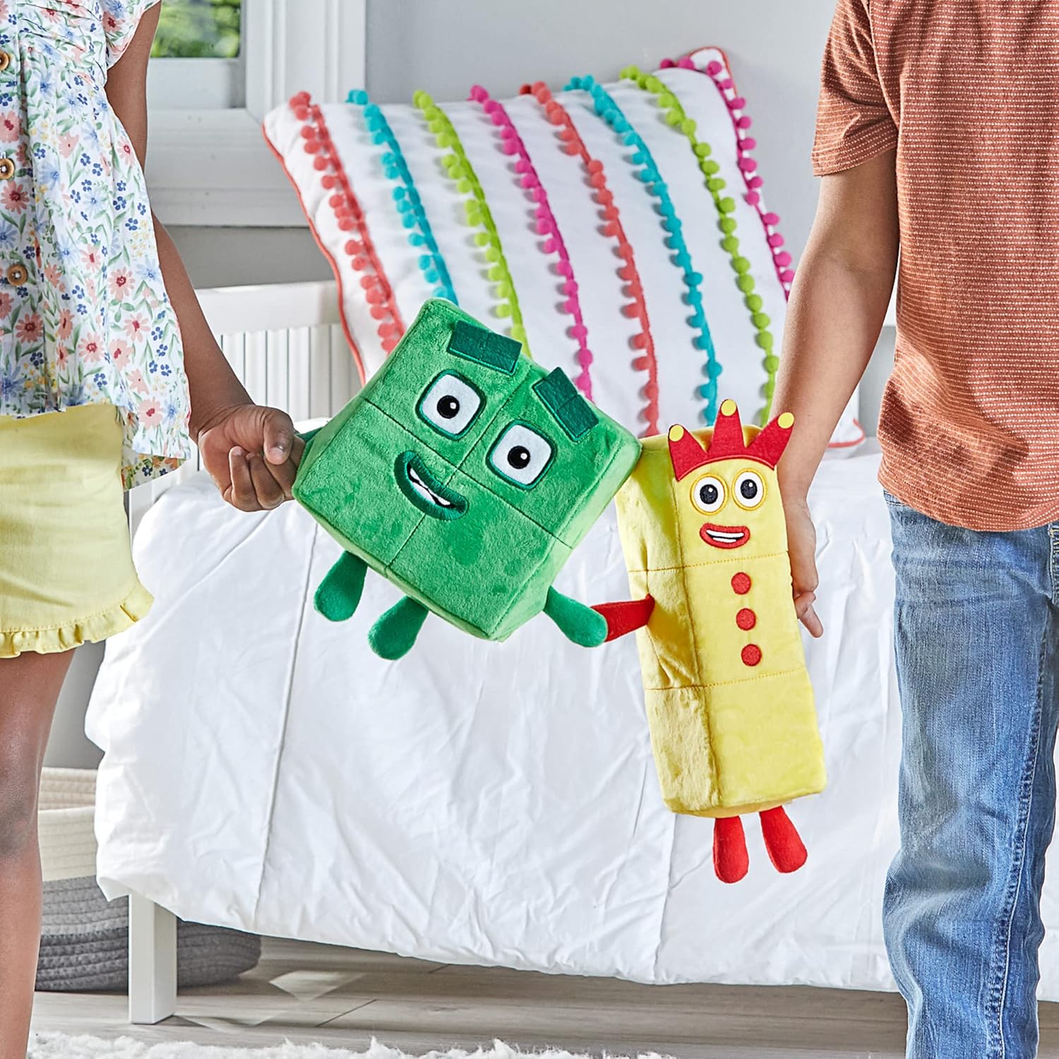 Numberblocks Three and Four Playful Pals - Soft Plush Toys for Toddlers 18M+ 11