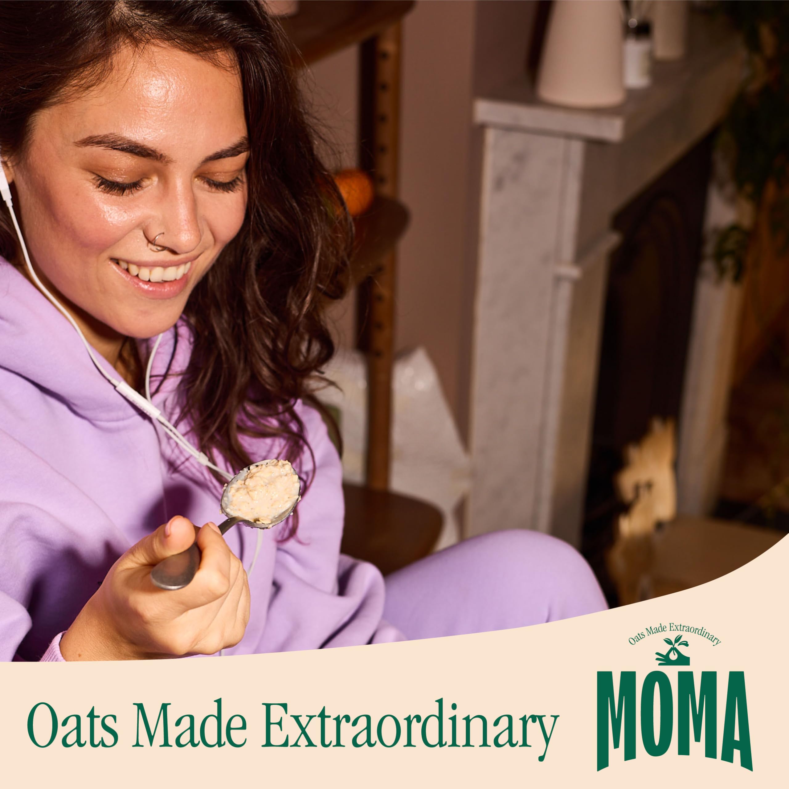 MOMA Porridge Sachets Cranberry & Raisin - Box of 5 x 70g - Gluten Free, High Fibre, Source of Protein 13