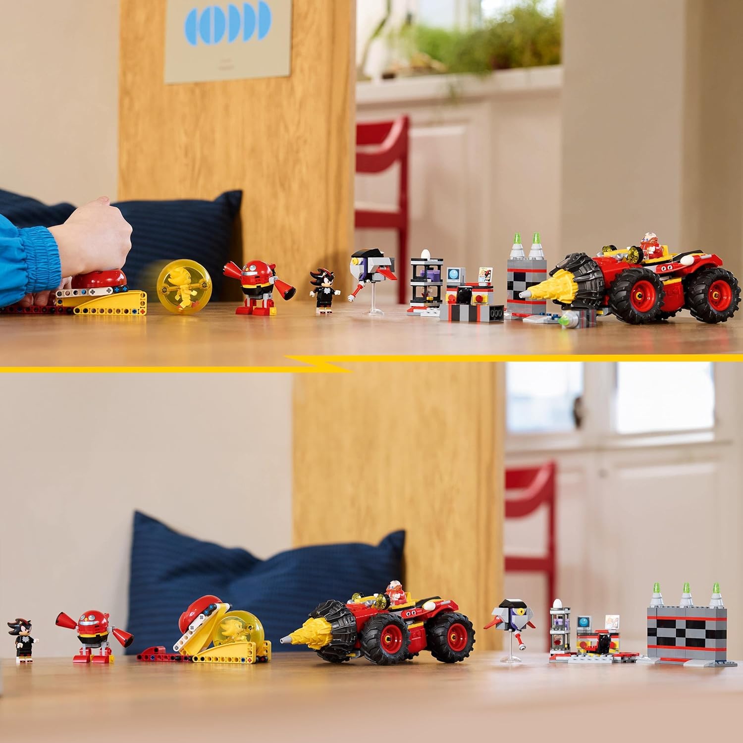 LEGO Sonic the Hedgehog Super Sonic vs. Egg Drillster Playset - Building Toy for Ages 8+ 5