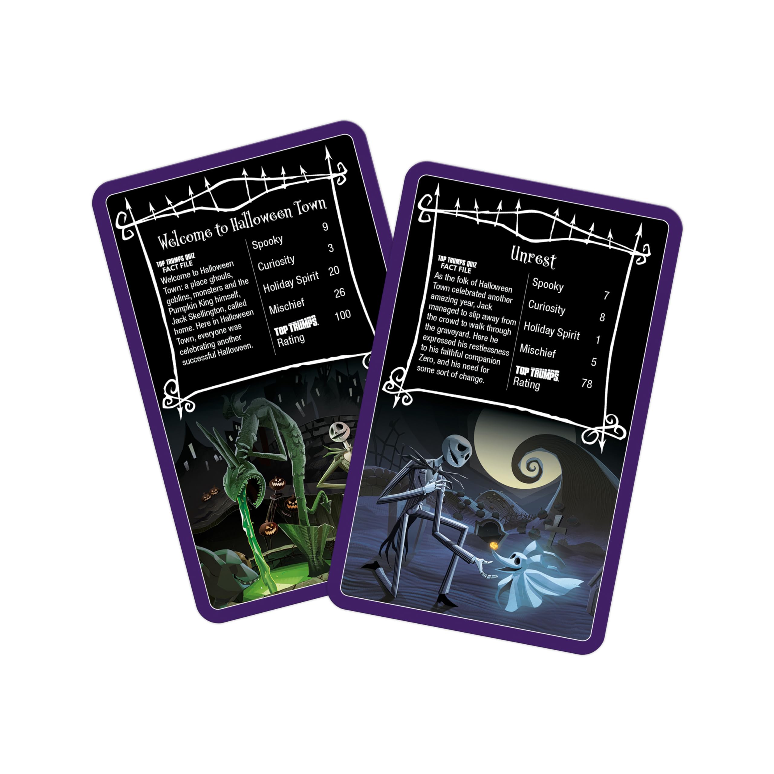 Top Trumps The Nightmare Before Christmas Card Game 10