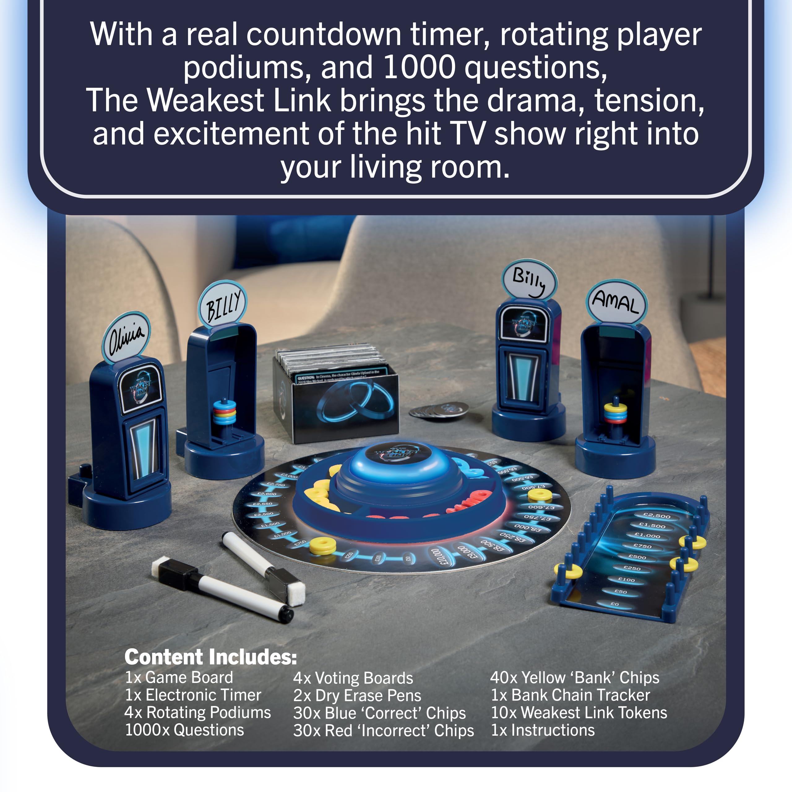 TOMY The Weakest Link Board Game 4