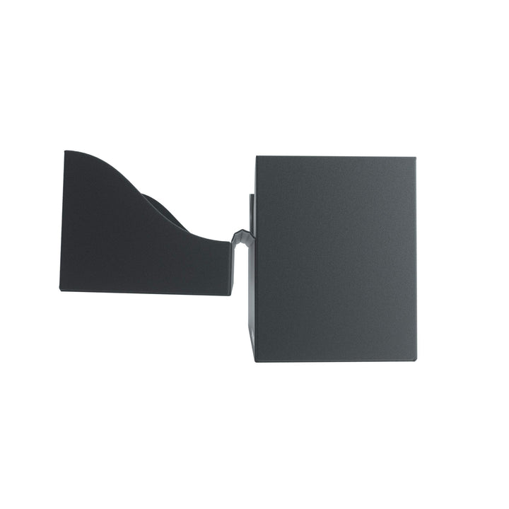 Gamegenic 80-Card Side Holder - Black, Holds 80 Double-Sleeved Cards, Sideloading Deck Box with Cobra Neck Technology