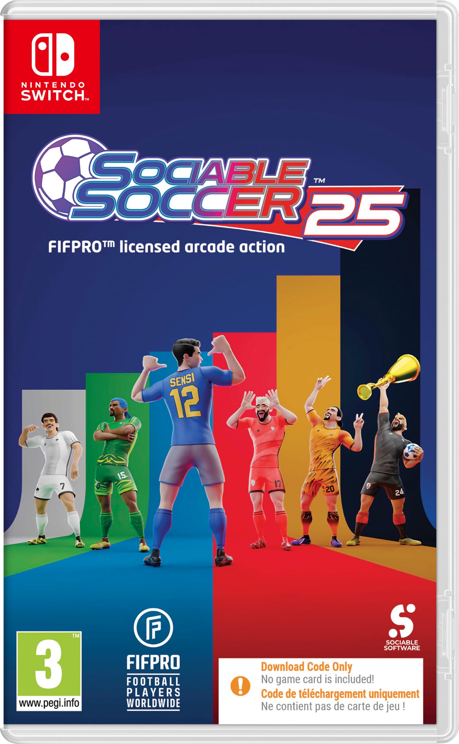 Sociable Soccer 25 - Nintendo Switch Digital Code 3