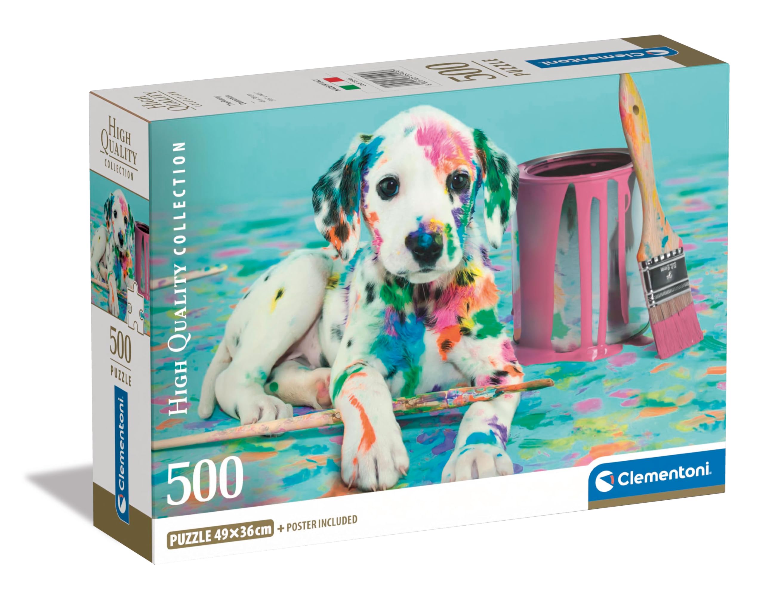 Clementoni Jigsaw Puzzle Collection - Funny Dalmatian 500 Pieces - Poster I