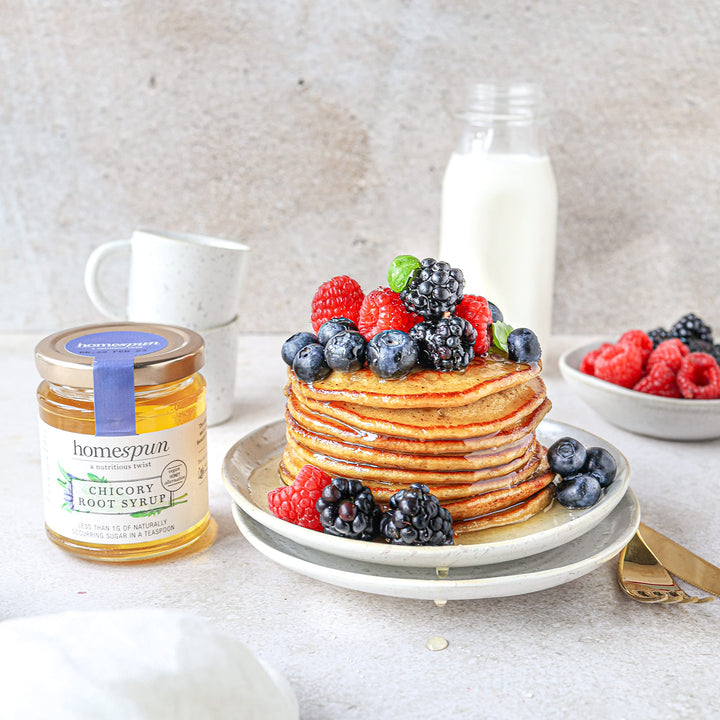Homs pun Chicory Root Syrup - Keto & Low Carb Sweetener - Low Sugar, Vegan