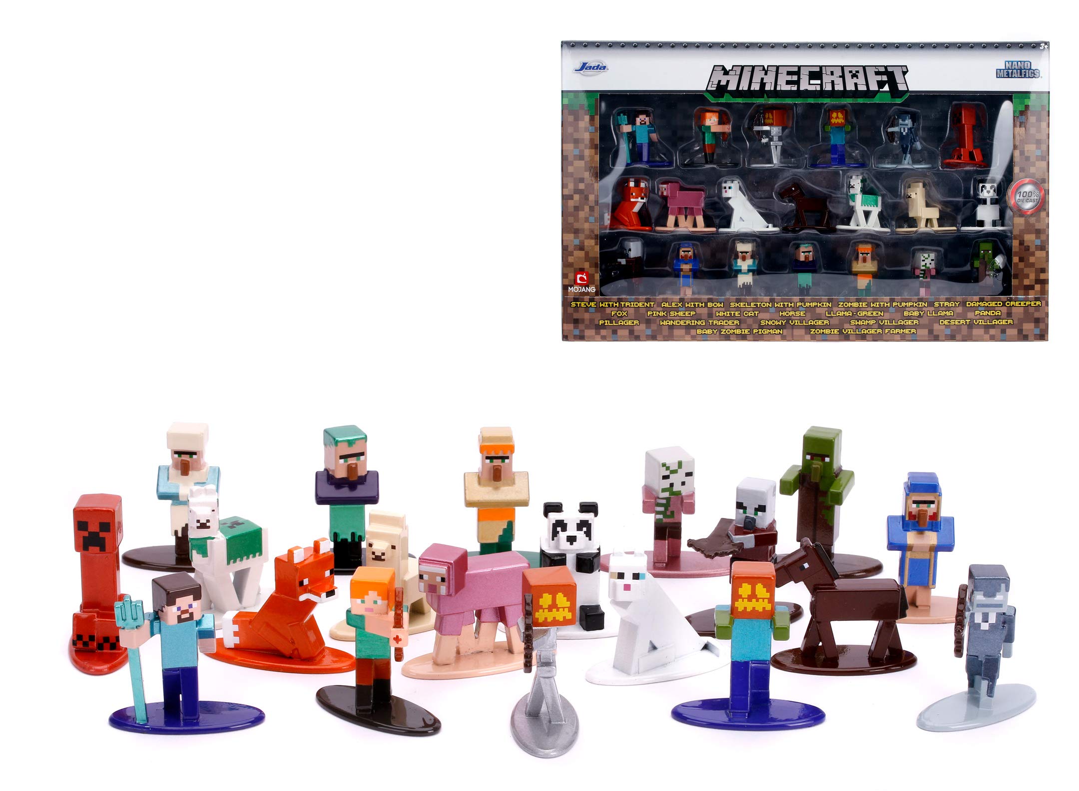 Jada Minecraft Wave 7 - 20-Pack Die-Cast Mini Collectible Figures 4
