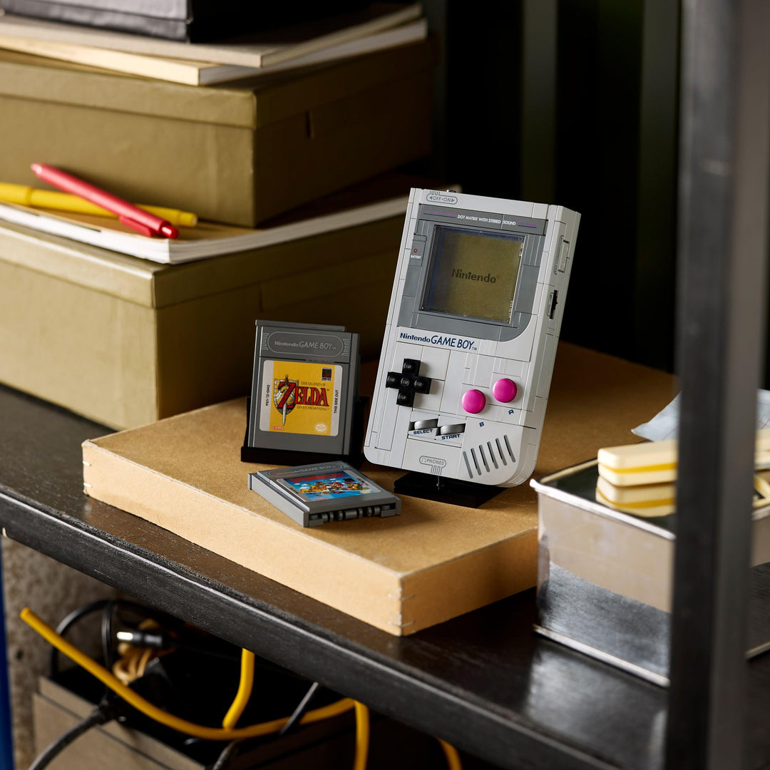 LEGO Super Mario Game Boy Building Set 72046 - Nintendo Display Model for Adults