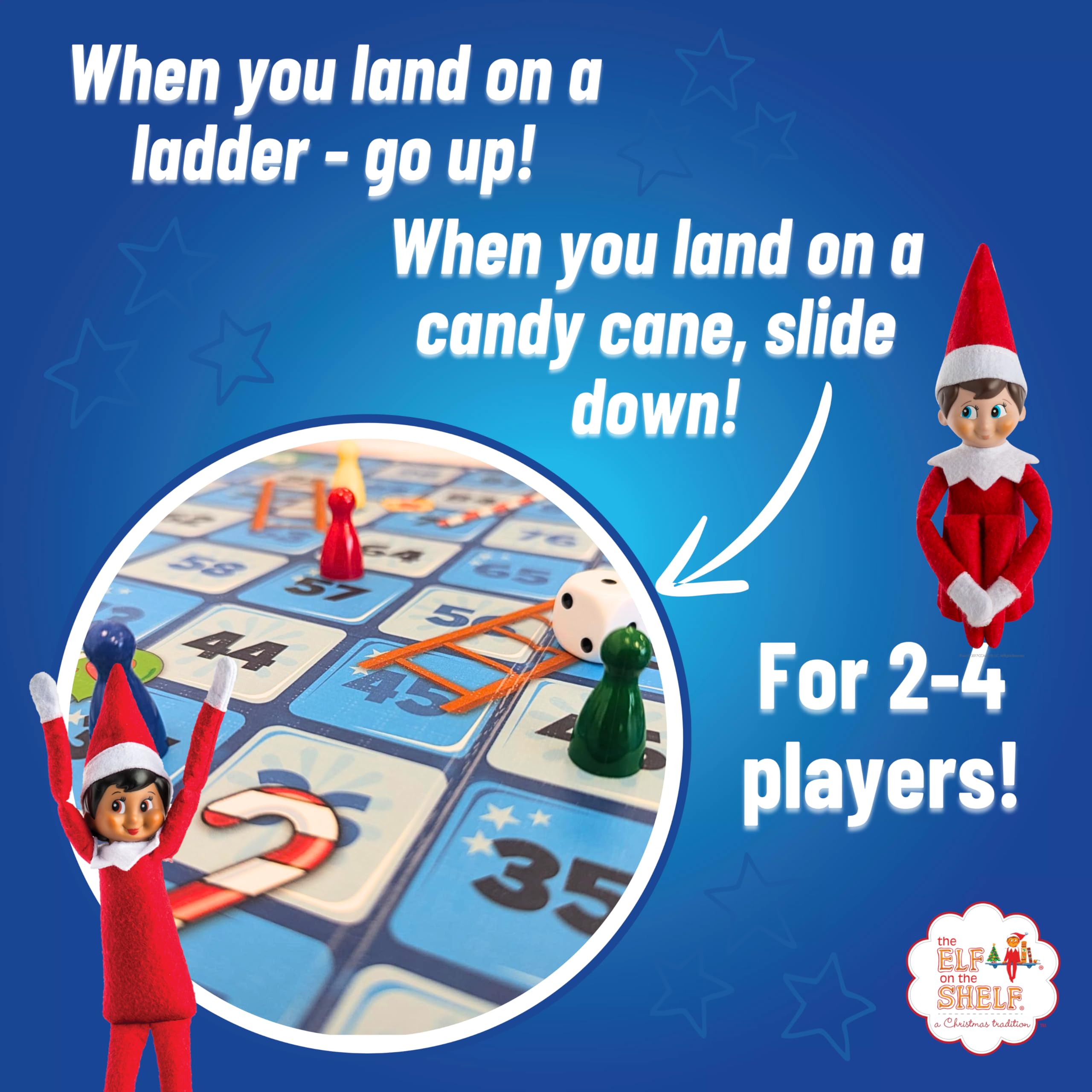 Rachel Lowe The Elf on the Shelf Candy Canes & Ladders Game 6