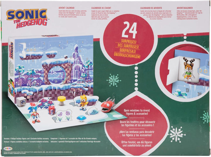 Jakks Pacific Sonic The Hedgehog Adviento Calendar - Sonic The Hedgehog Advent Calendar (142387)