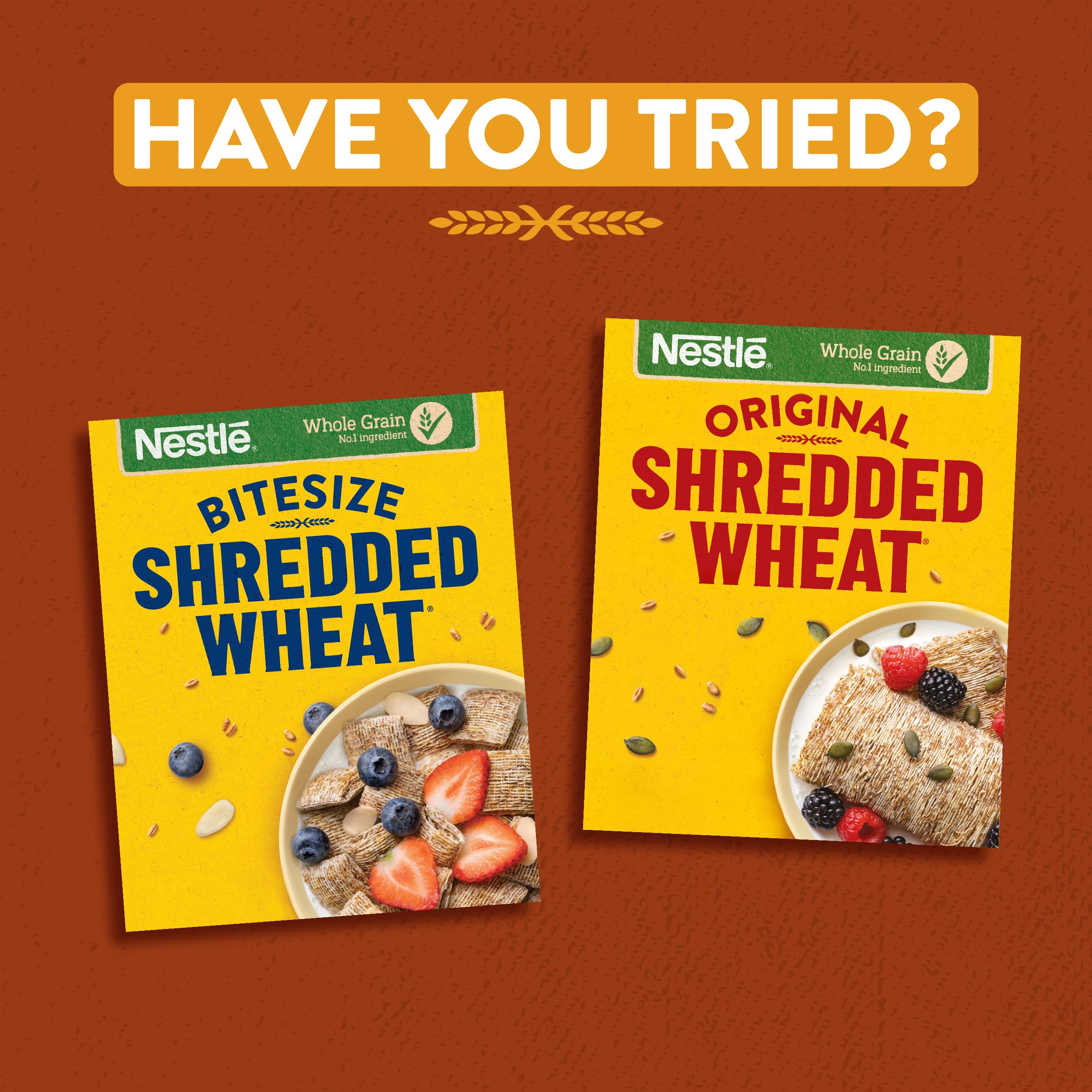 Nestlé Honey Nut Shredded Wheat Original Cereal - 84% Wholegrain | High Fibre | 500g 5