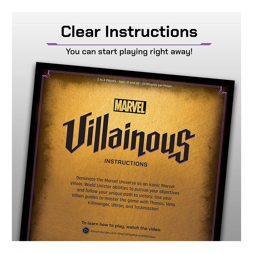 Ravensburger Marvel Villainous: Infinite Power Board Game