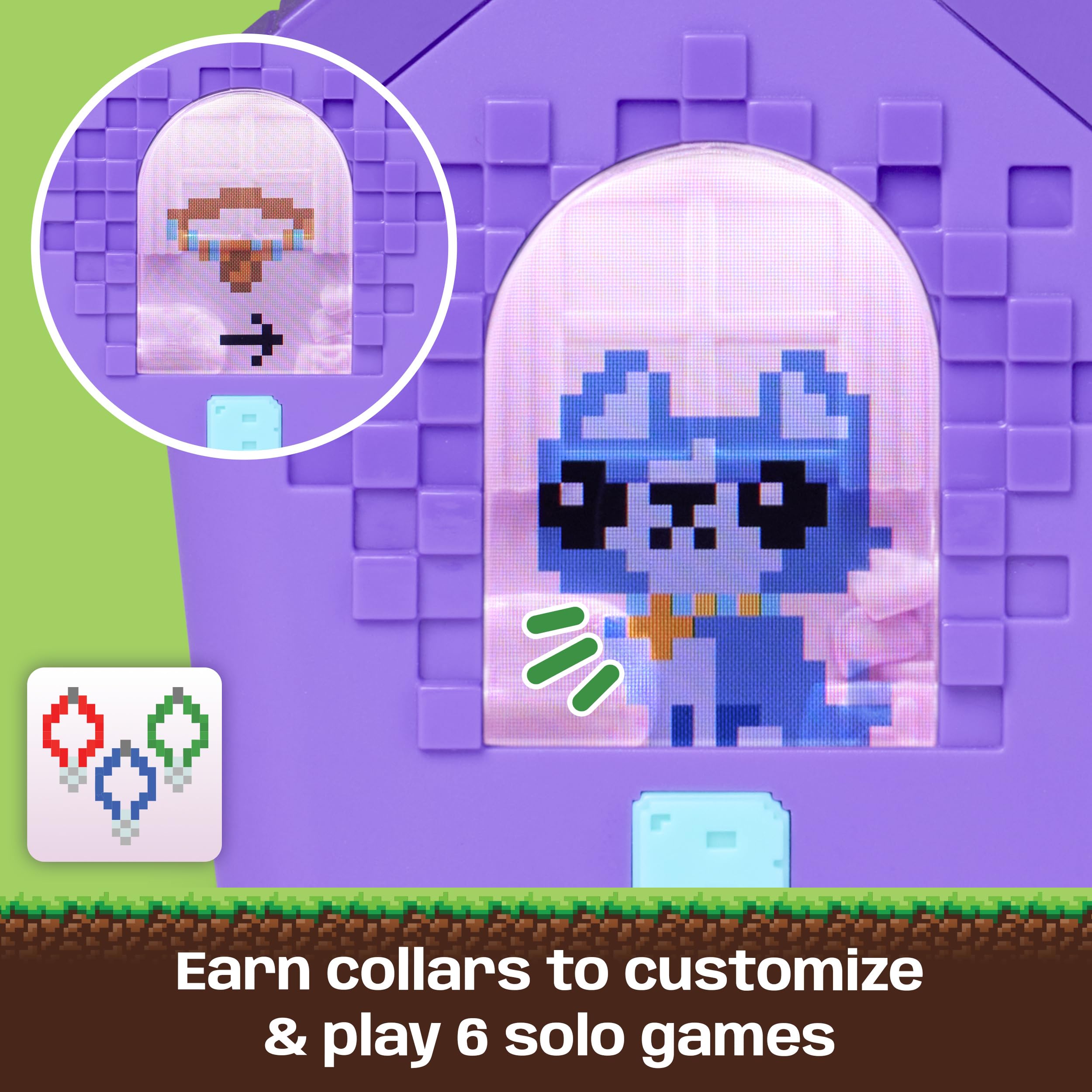 Bitzee Interactive Digital Pet Toy Doghouse with 15 Puppies and 3D Playroom 8