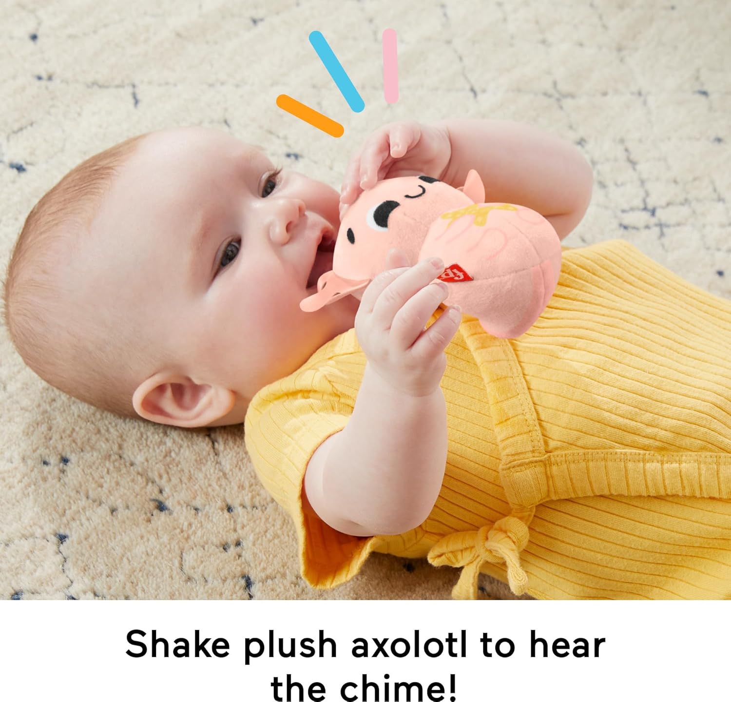 Fisher-Price So Many Senses Gift Set - 4pc Baby Sensory & Fine Motor Toy Set for Newborns 5