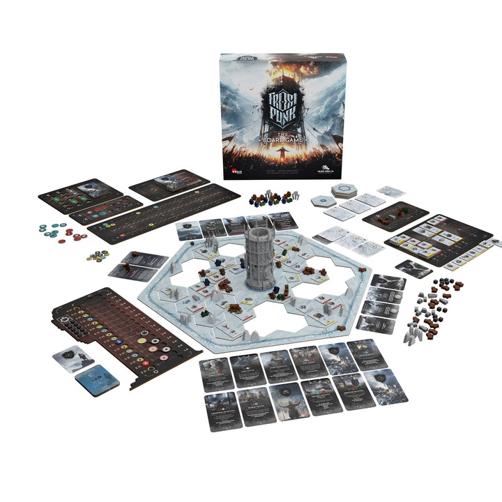 Glass Cannon Unplugged Frostpunk: The Board Game Strategy Game for 1-4 Players