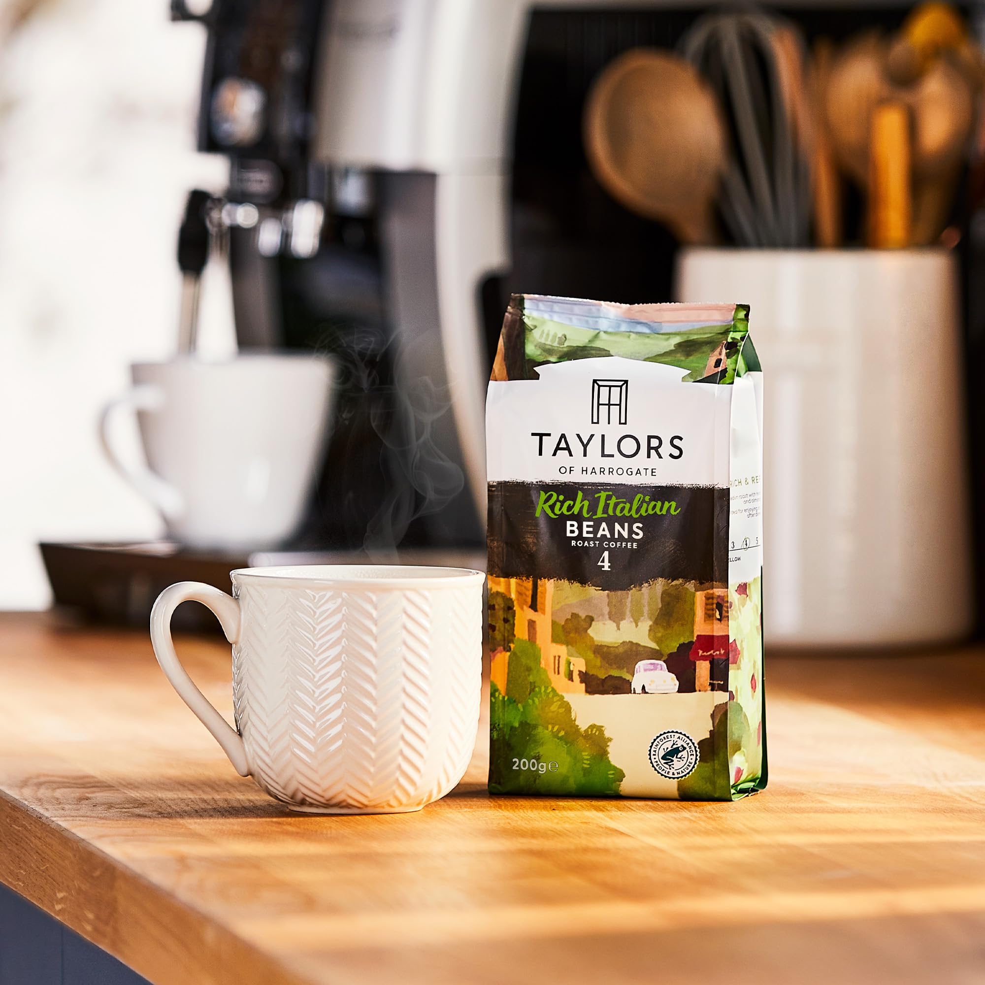 Taylors of Harrogate - Rich Italian Coffee Beans 200g 4