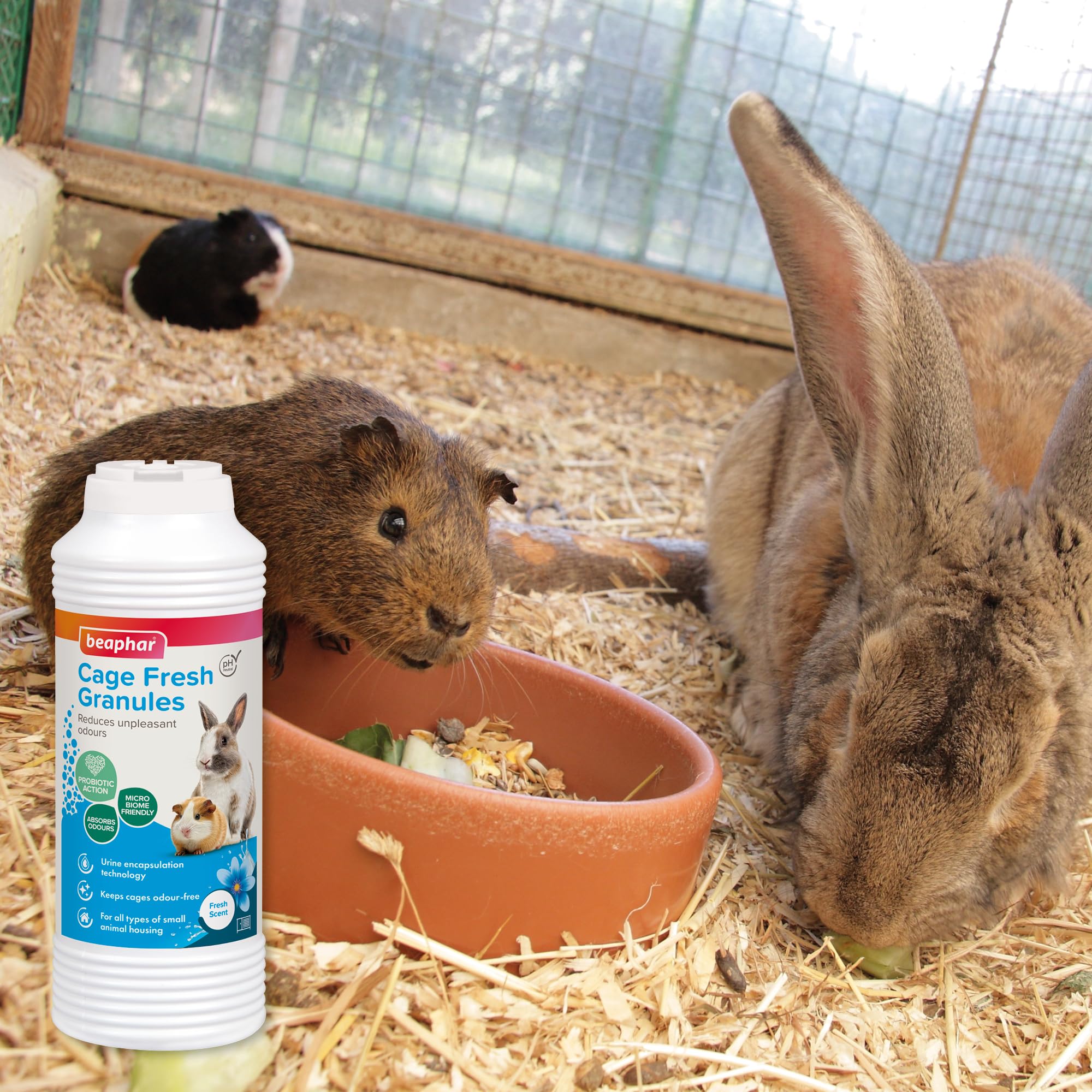 Beaphar Cage Fresh Granules - Deodorizer for Cages, Hutches & Litter Trays | 600g 8