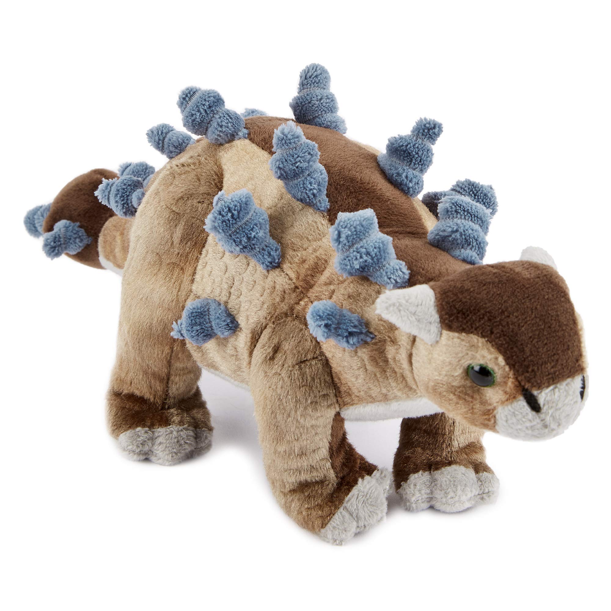 Zappi Co Ultra Soft Ankylosaurus Dinosaur Plush Toy - 35.5 cm | Recycled Filling | Washable