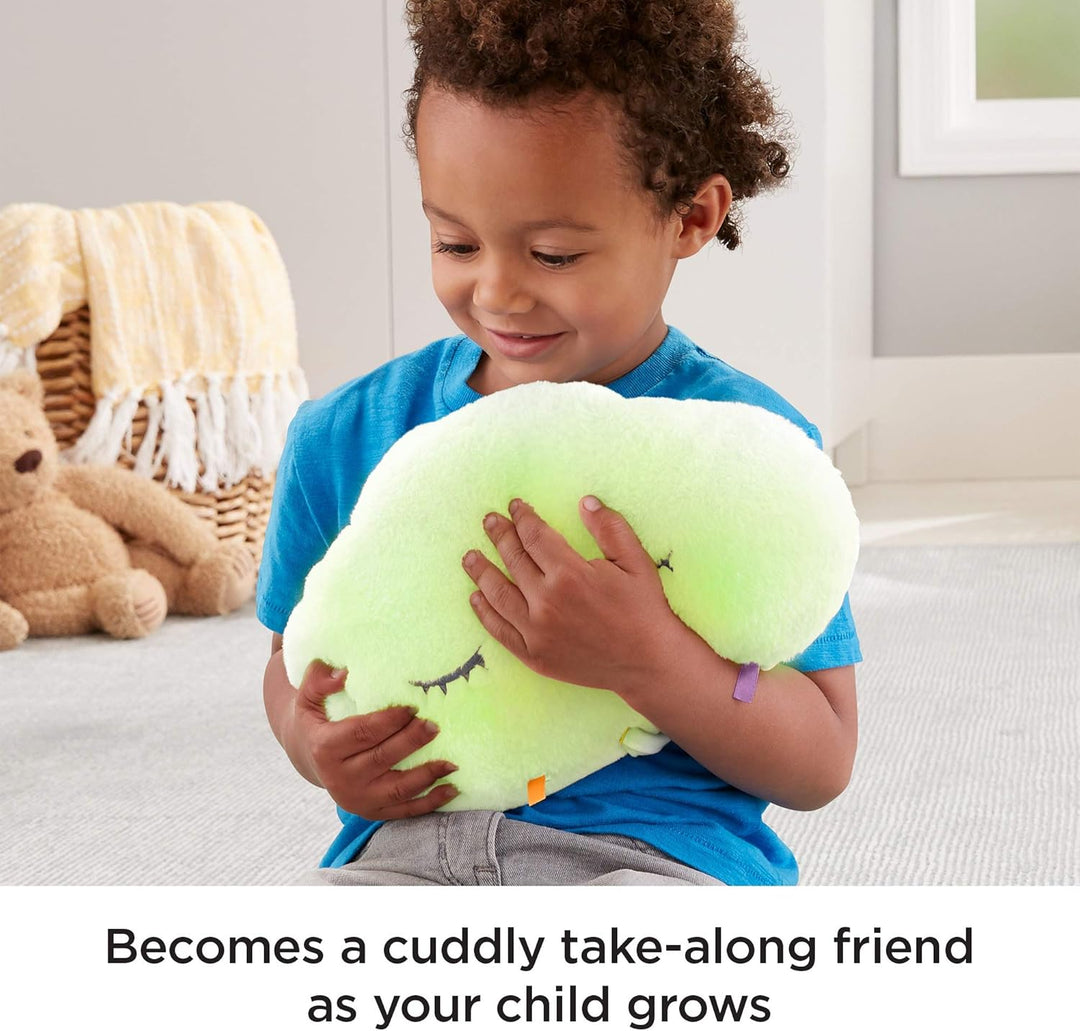 Fisher-Price Twinkle and Cuddle Cloud Soother - Musical Light-Up Plush for Babies