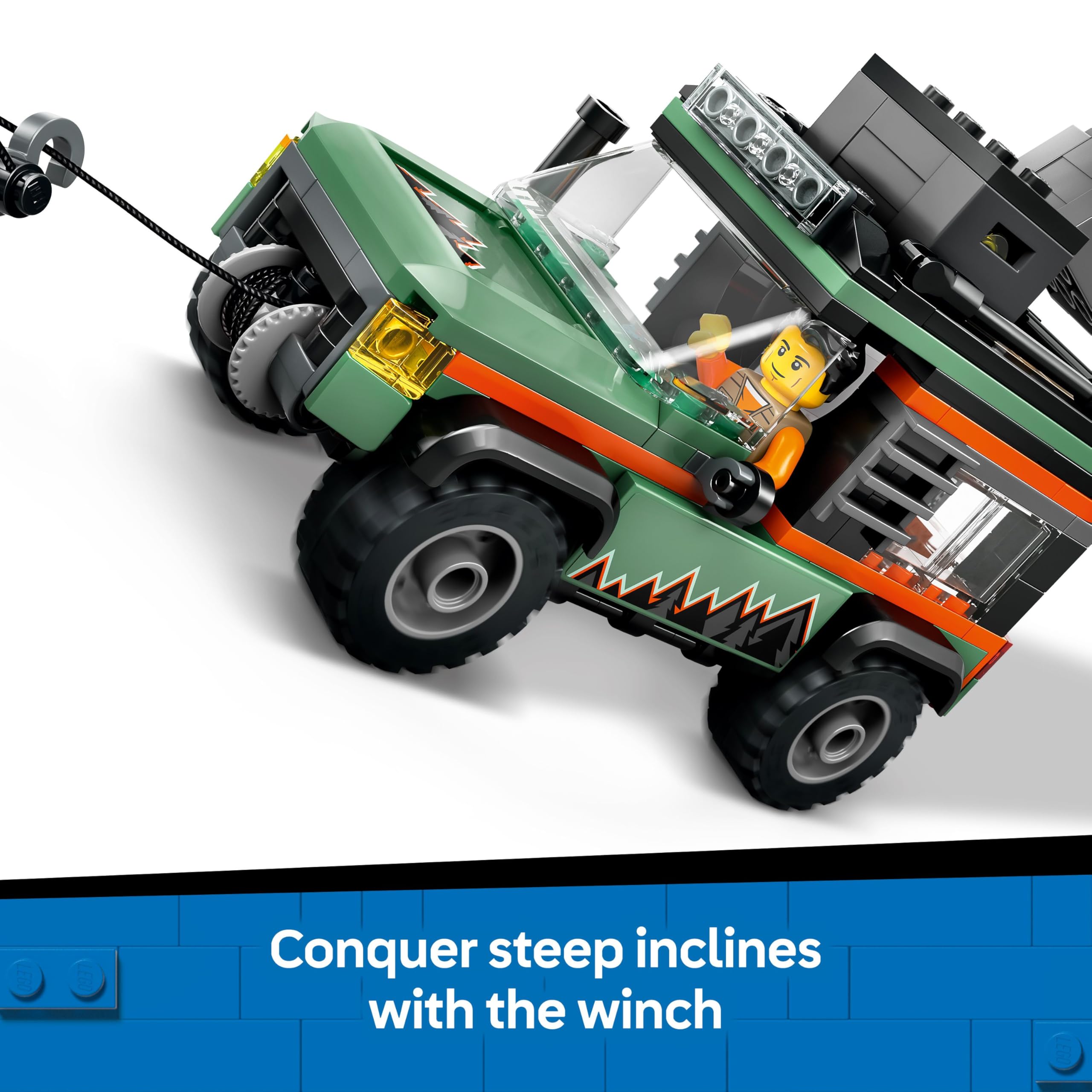 LEGO City Off-Road 4x4 Mountain Truck Toy Set 60447 | Ages 6+ | 2025 Release 3
