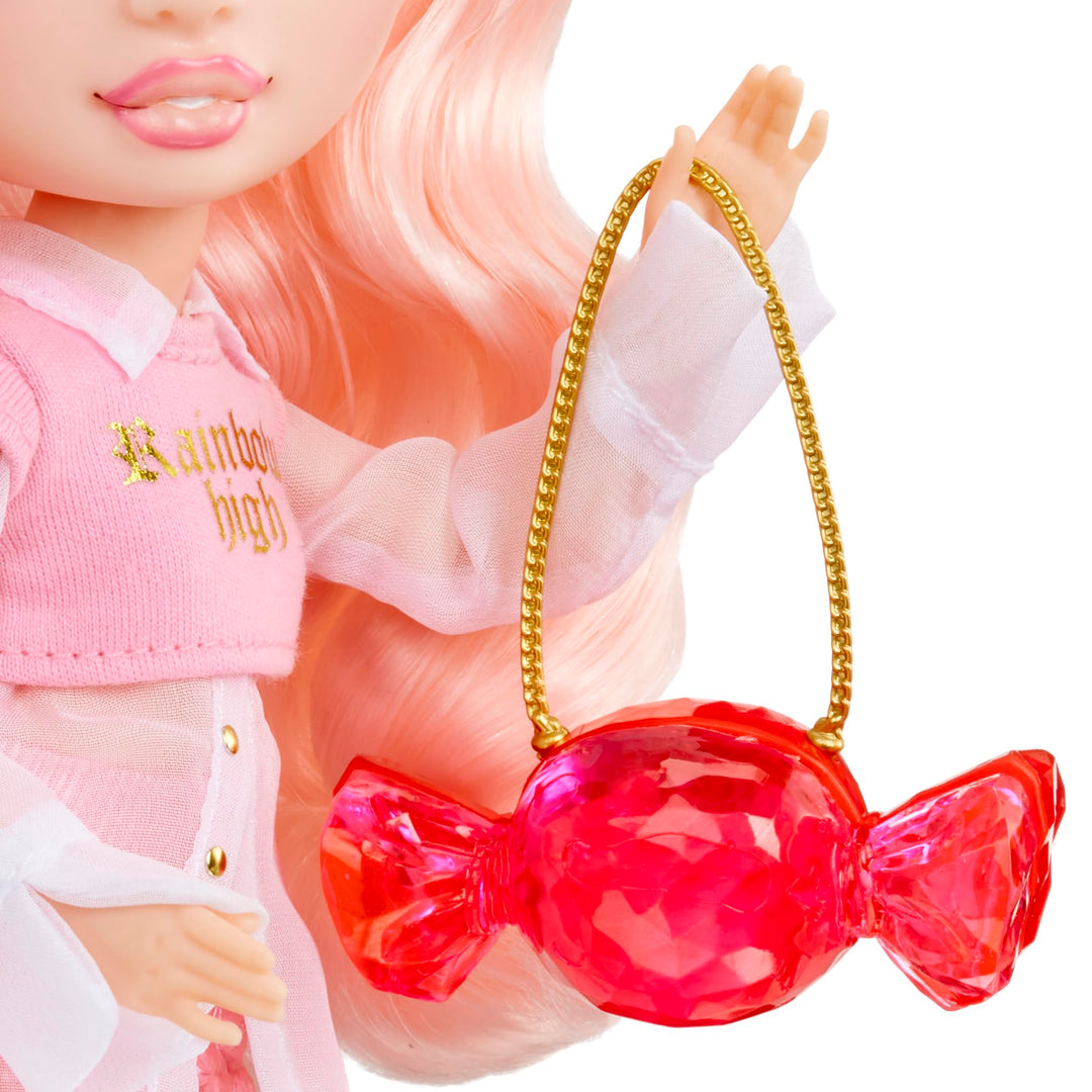 Rainbow High Creative Crystals Bella - Pink 28 cm Fashion Doll with Crystal