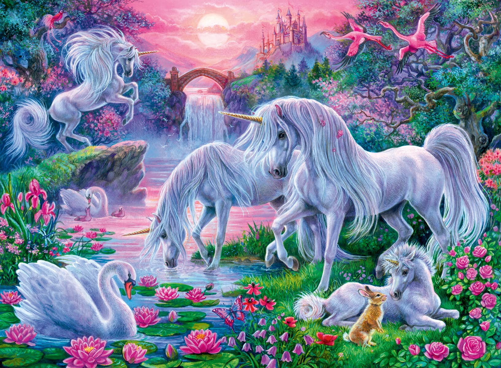 Ravensburger Unicorns Jigsaw Puzzles - 2X 300 Pieces for Kids Age 9 Years and Up 8