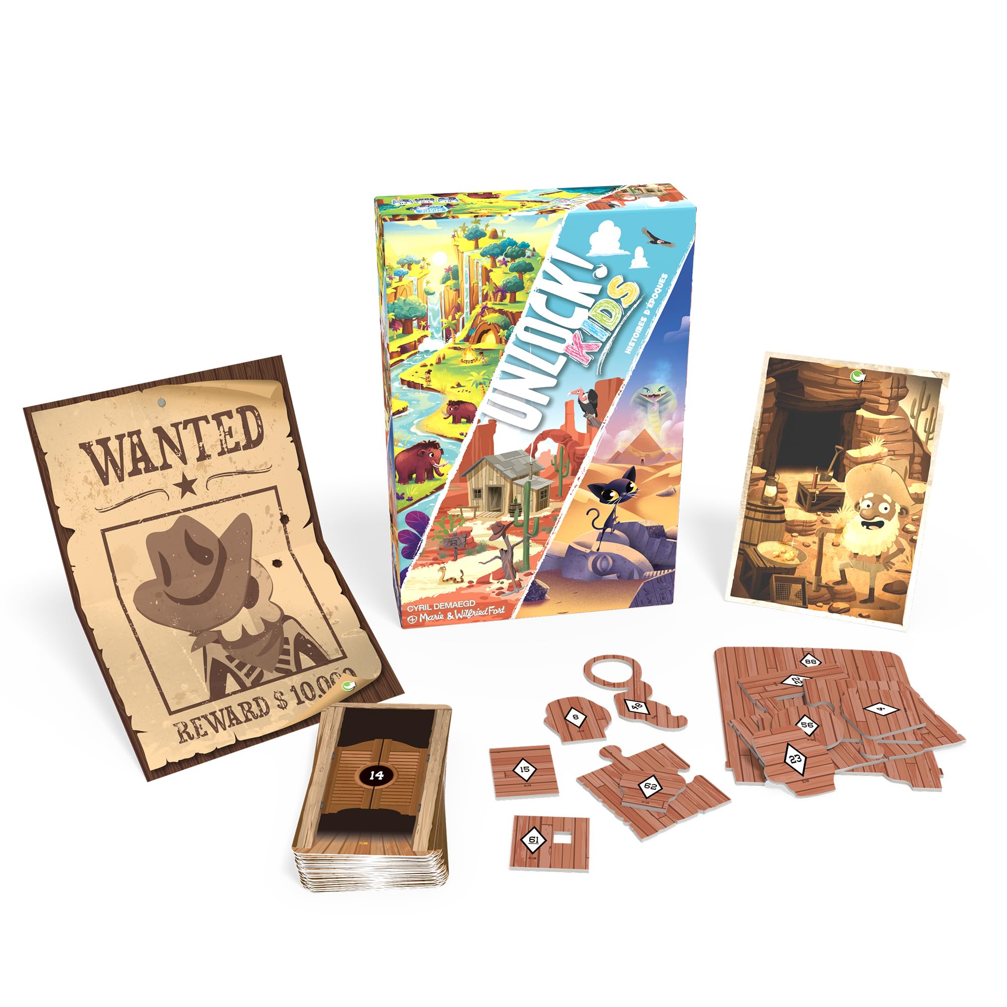Space Cowboys Unlock Kids 2: Stories From the Past Card Game 5
