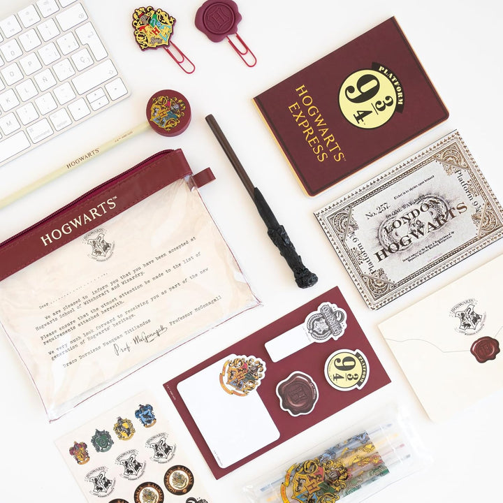 Grupo Erik Harry Potter Hogwarts Stationery Set with Pencil Case, Notebooks & Accessories (HP-001)