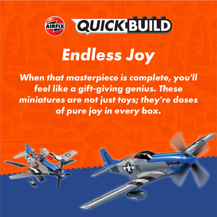 Airfix Quick Build BAE Hawk Model Kit - Snap-Together Fighter Jet for Kids 5+