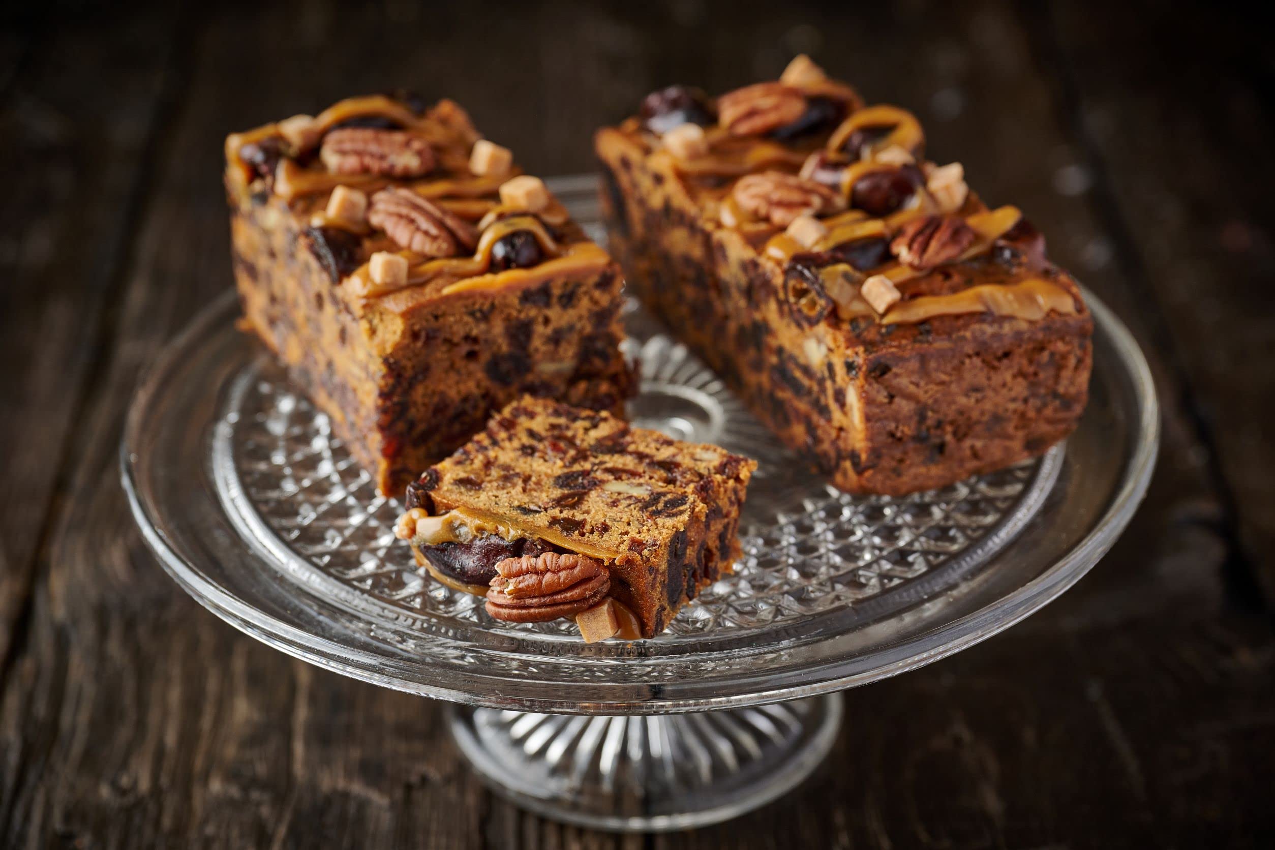 The Original Cake Company - Trio of Fruit Cake Selection with Butter, Genoa & Salted Caramel Date 4