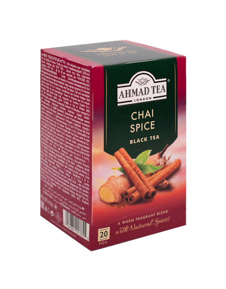 Ahmad Tea - Chai Spice Black Tea 20 Teabag Sachets