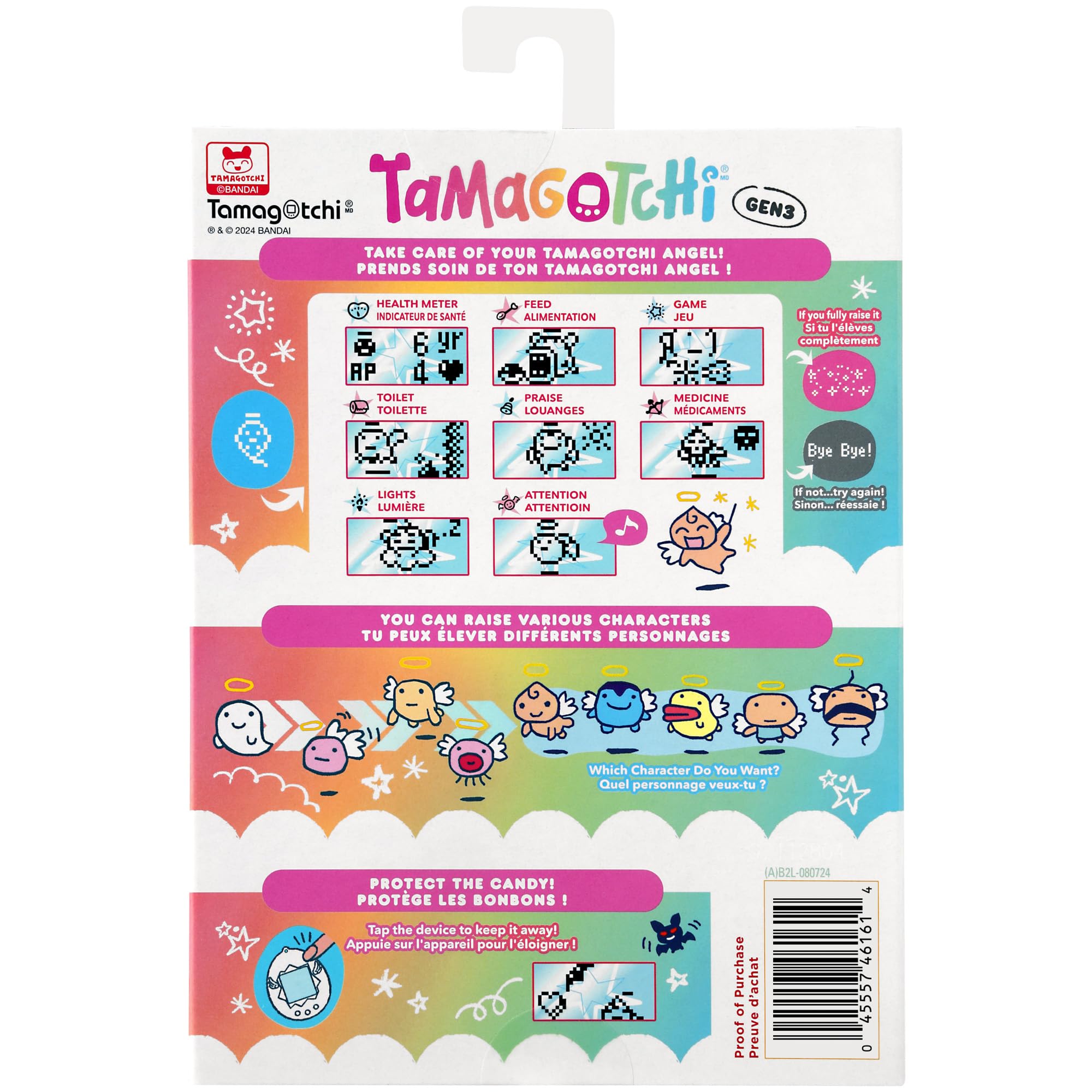 Tamagotchi Original Angel Lace Digital Pet - Electronic Virtual Pet Toy for Kids 8+ 13