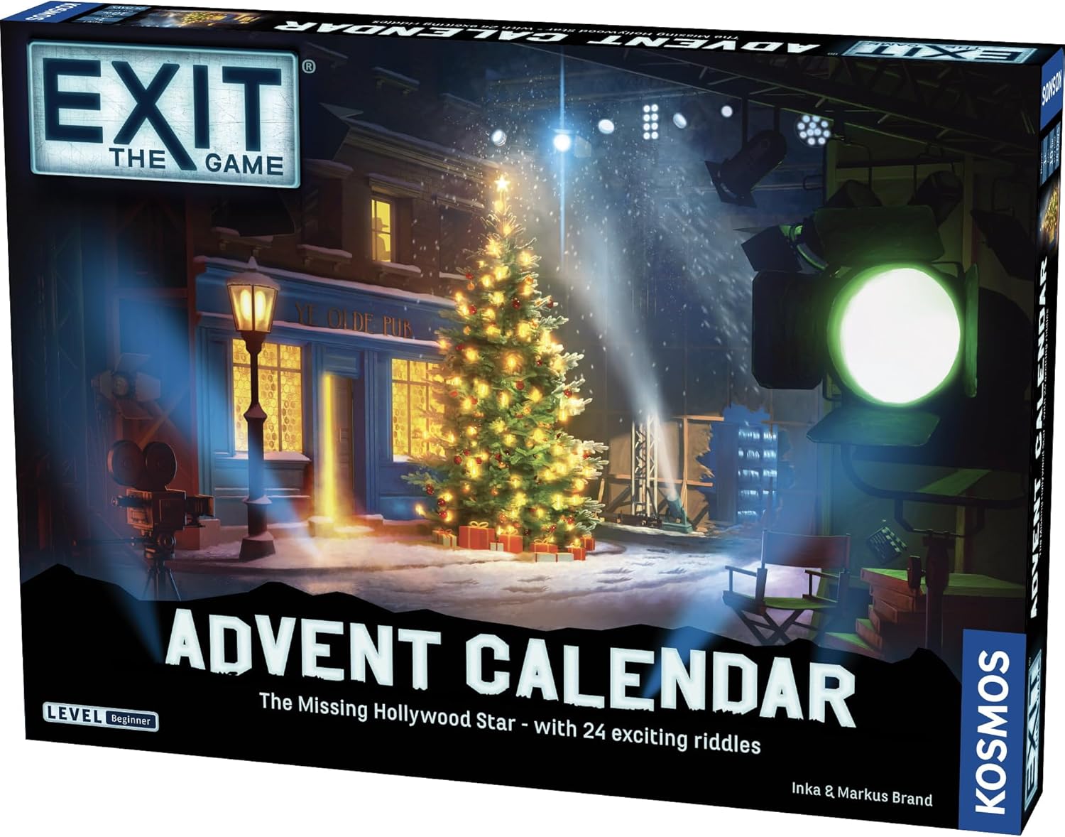 Thames & Kosmos EXIT: Advent Calendar - The Missing Hollywood Star Escape Room Game 1